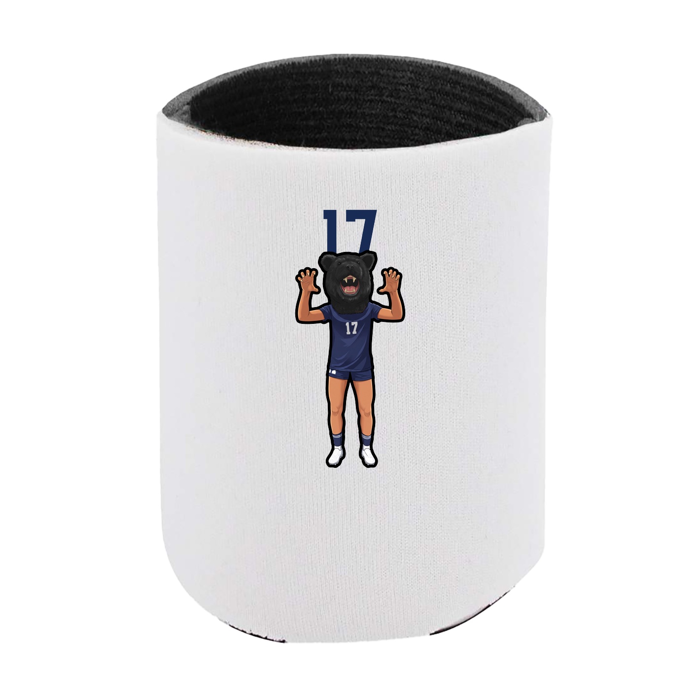 Can Holder — Number Top in White