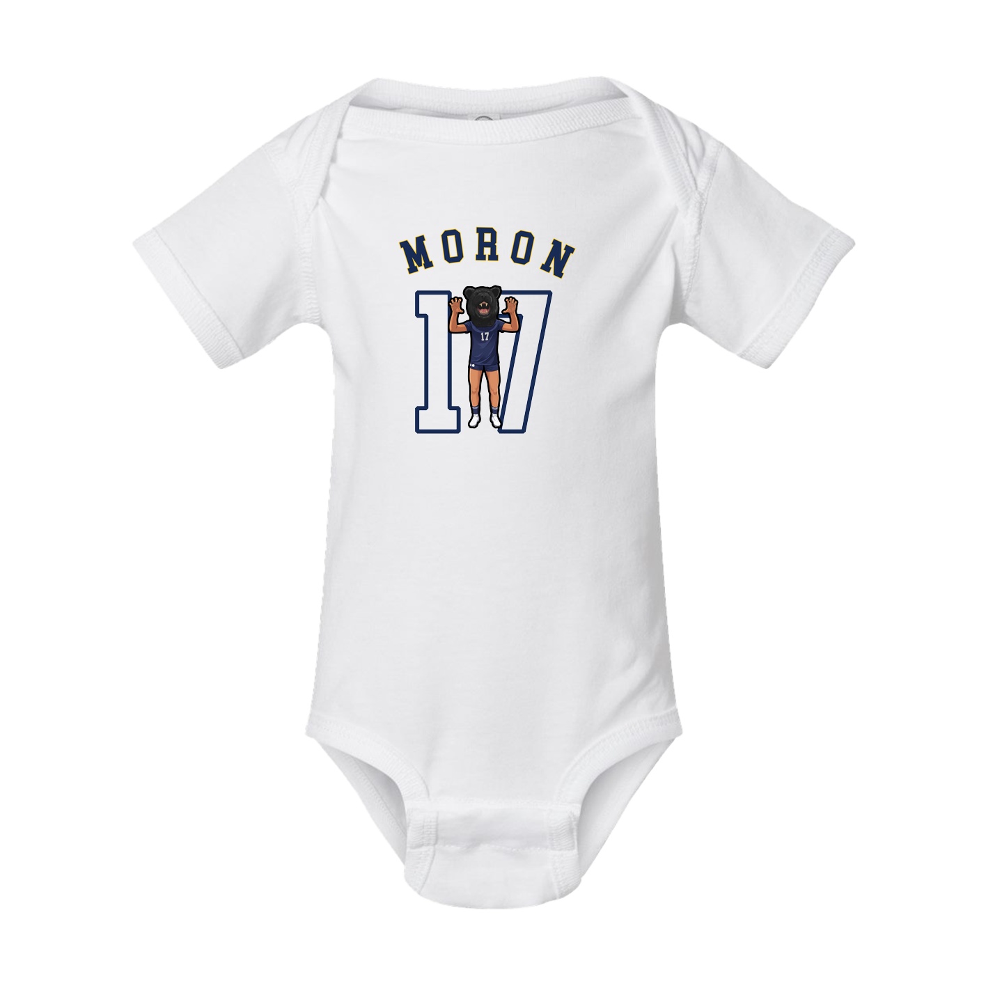 Baby Onesie — Shirsey Arch in White