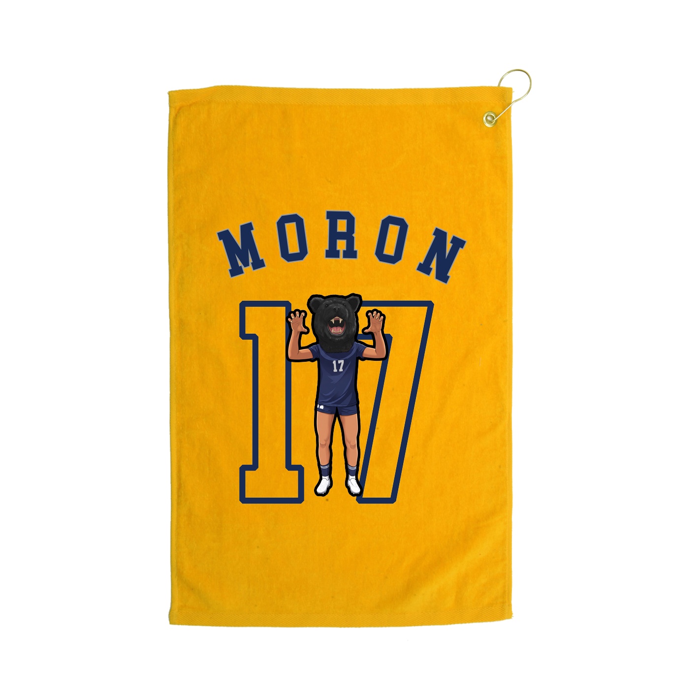 Golf Towel — Shirsey Arch in Gold