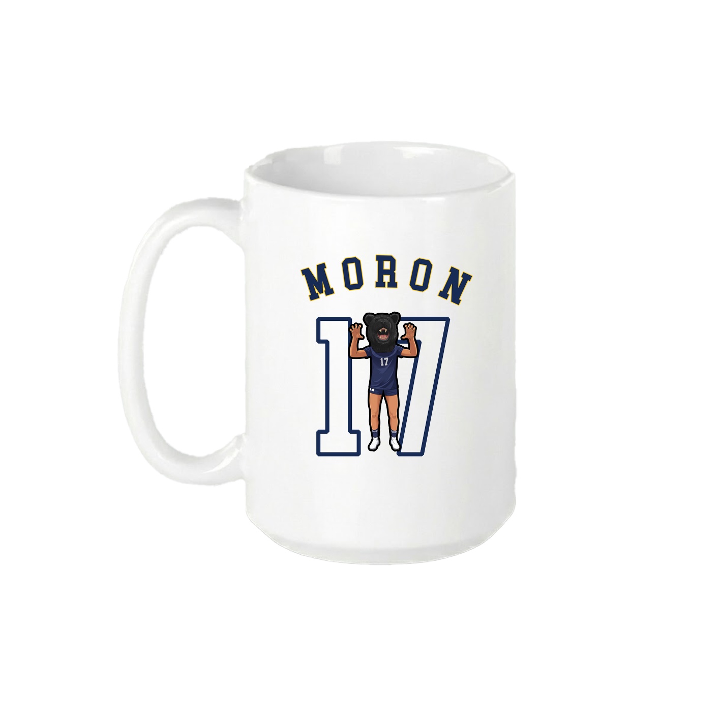 15oz Coffee Mug — Shirsey Arch in White