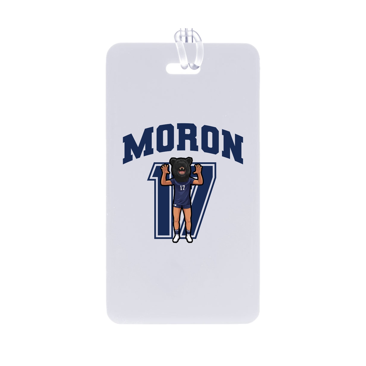 Bag Tag — Number in Classic