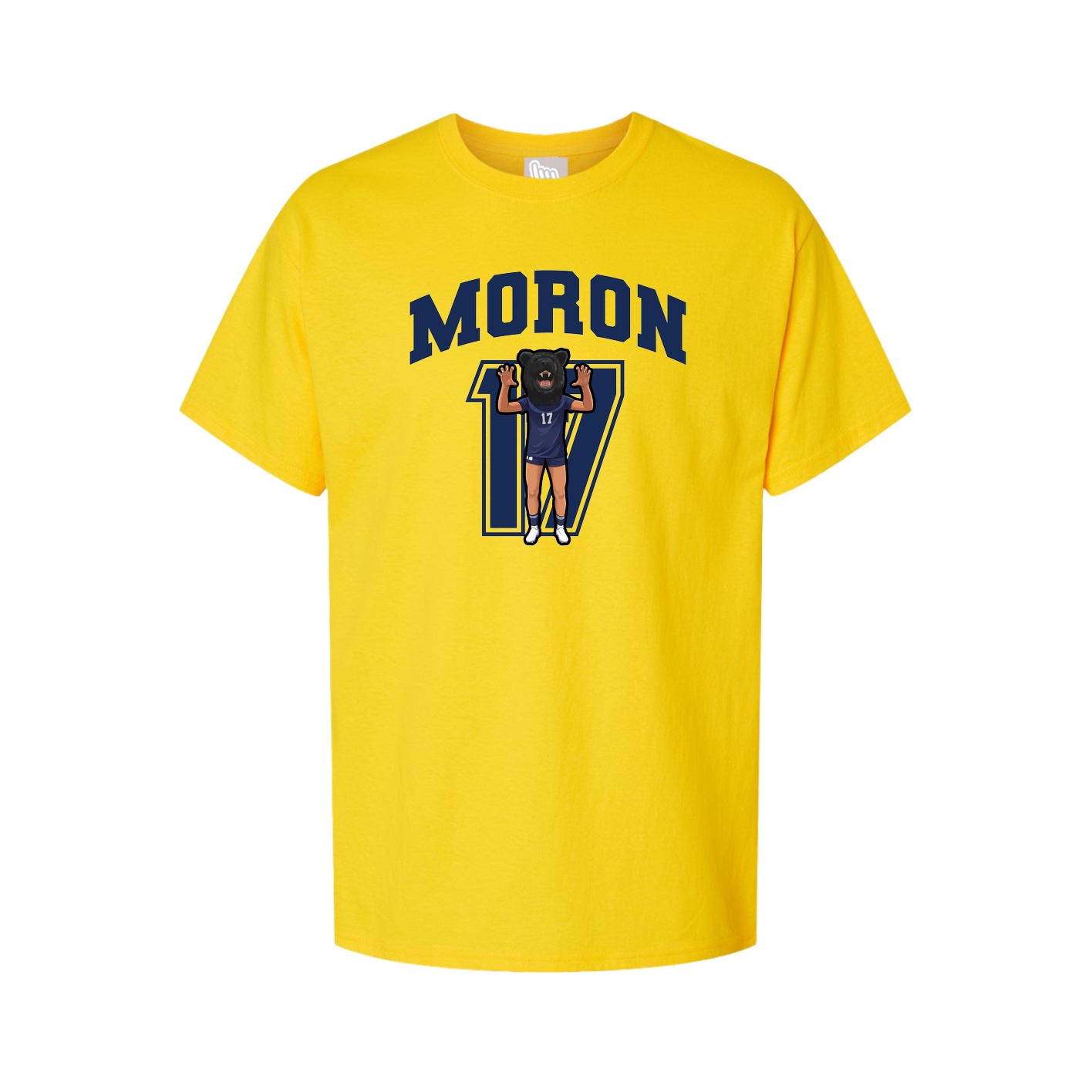 Tee — Number in Gold