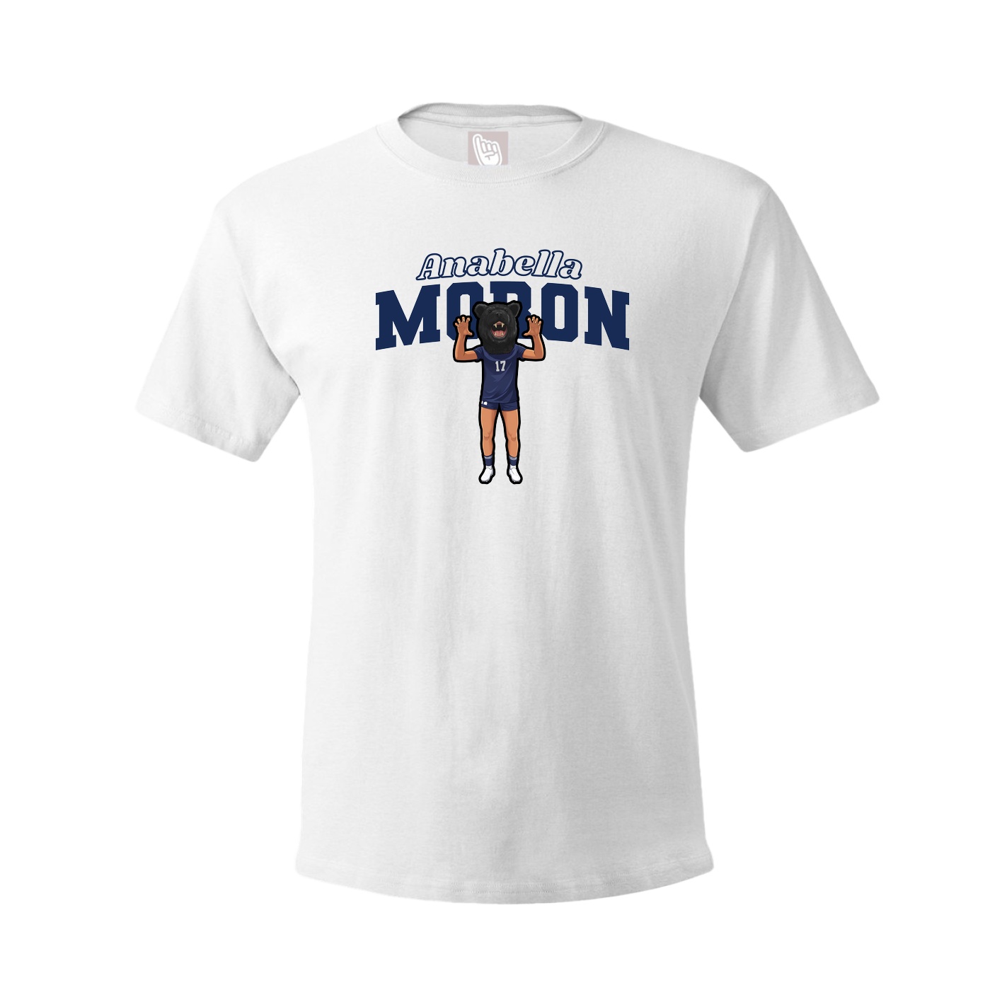 Tee — Name Arch in White