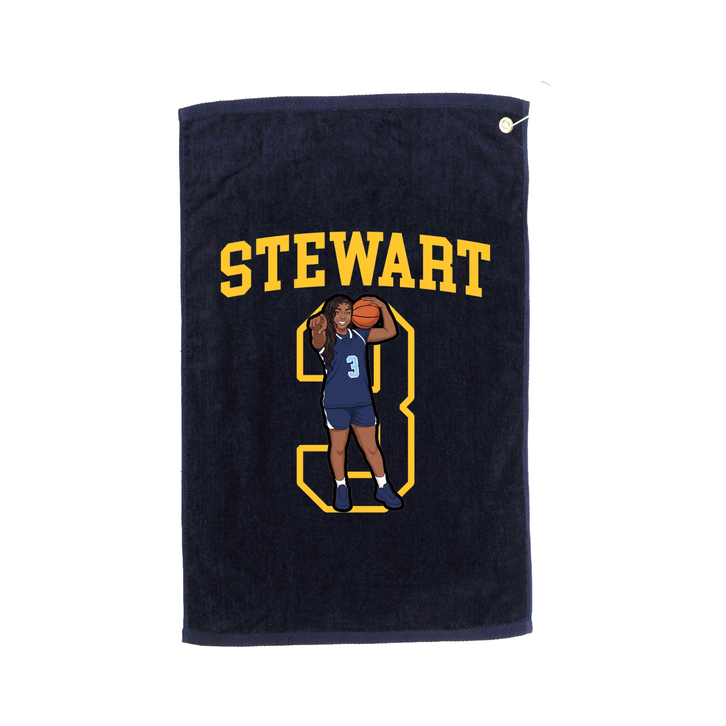 Golf Towel — Shirsey in Navy