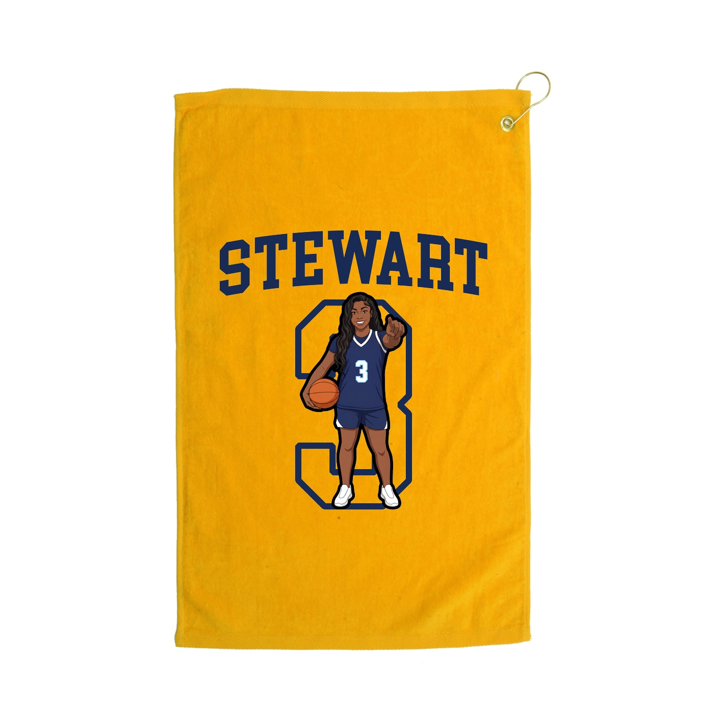Golf Towel — Shirsey in Gold