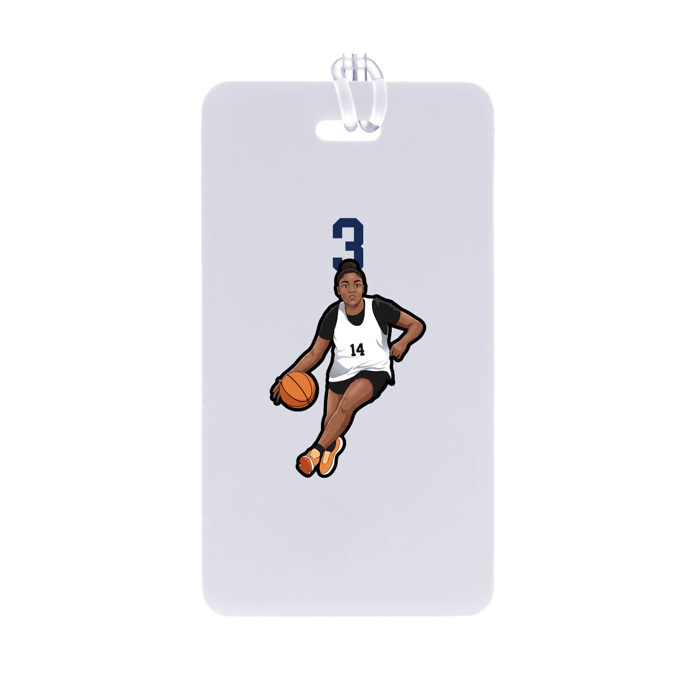 Bag Tag — Number Top in Classic