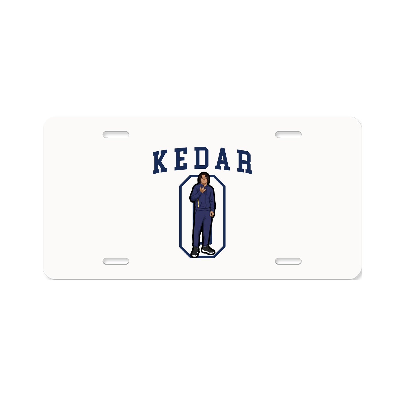 Aluminum License Plate