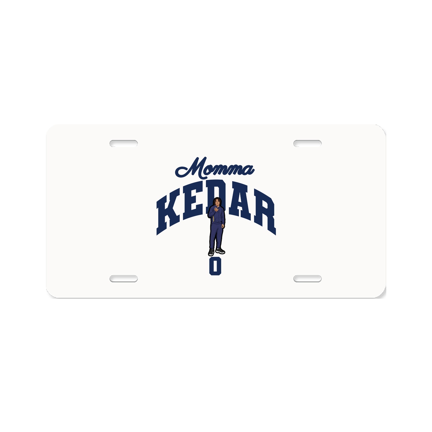 License Plate — Mothers Day Arch in Classic