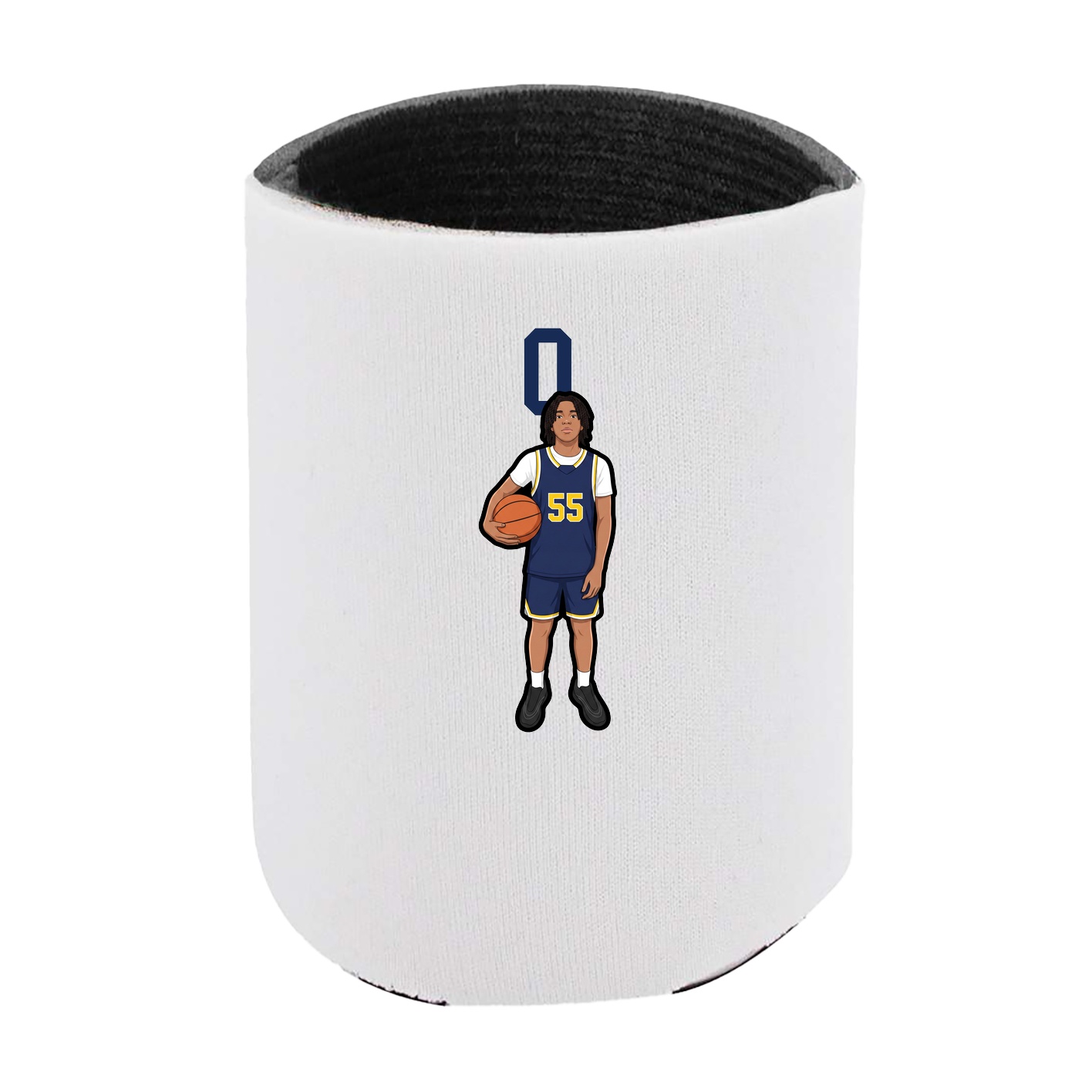 Can Holder — Number Top in White