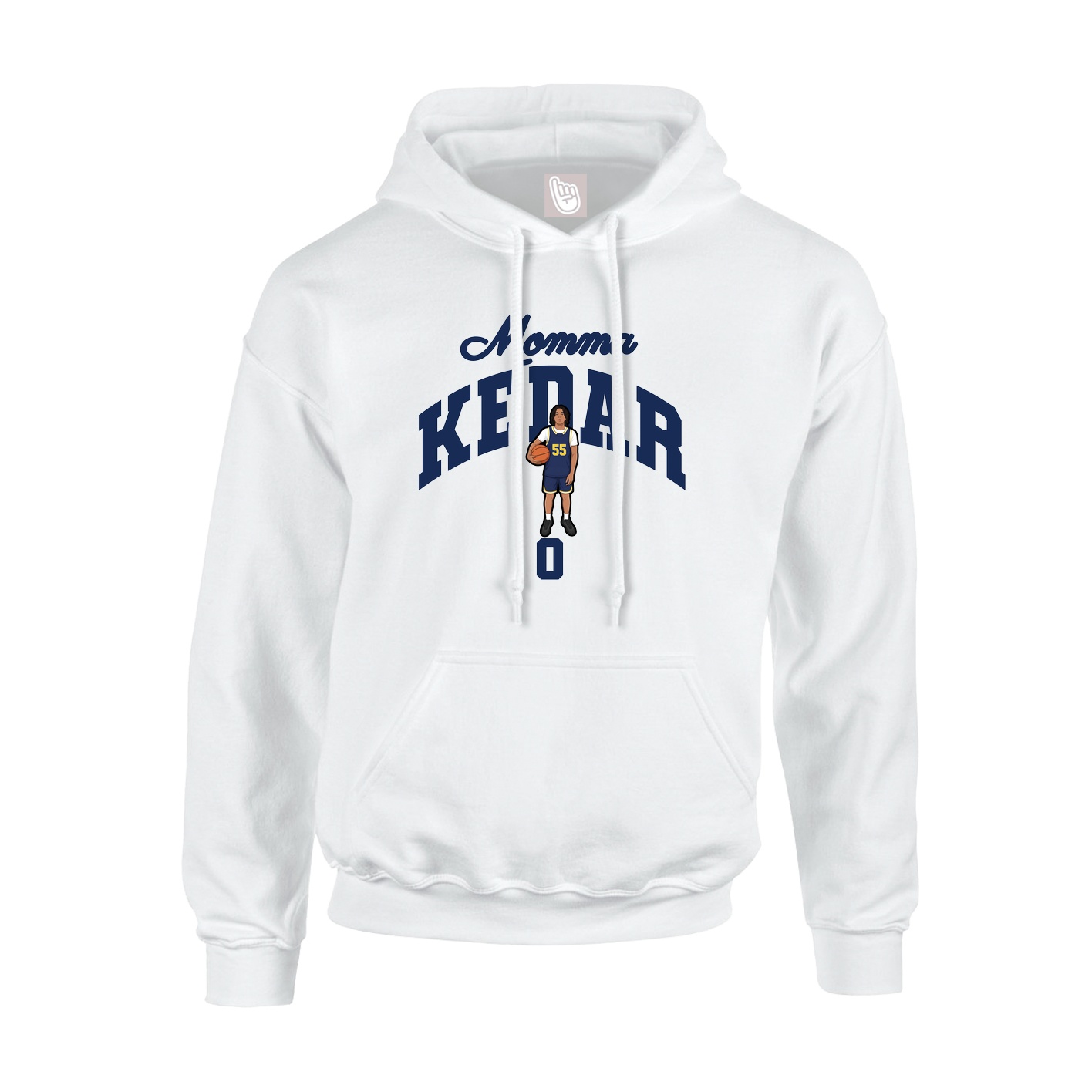 Hoodie — Mothers Day Arch in White