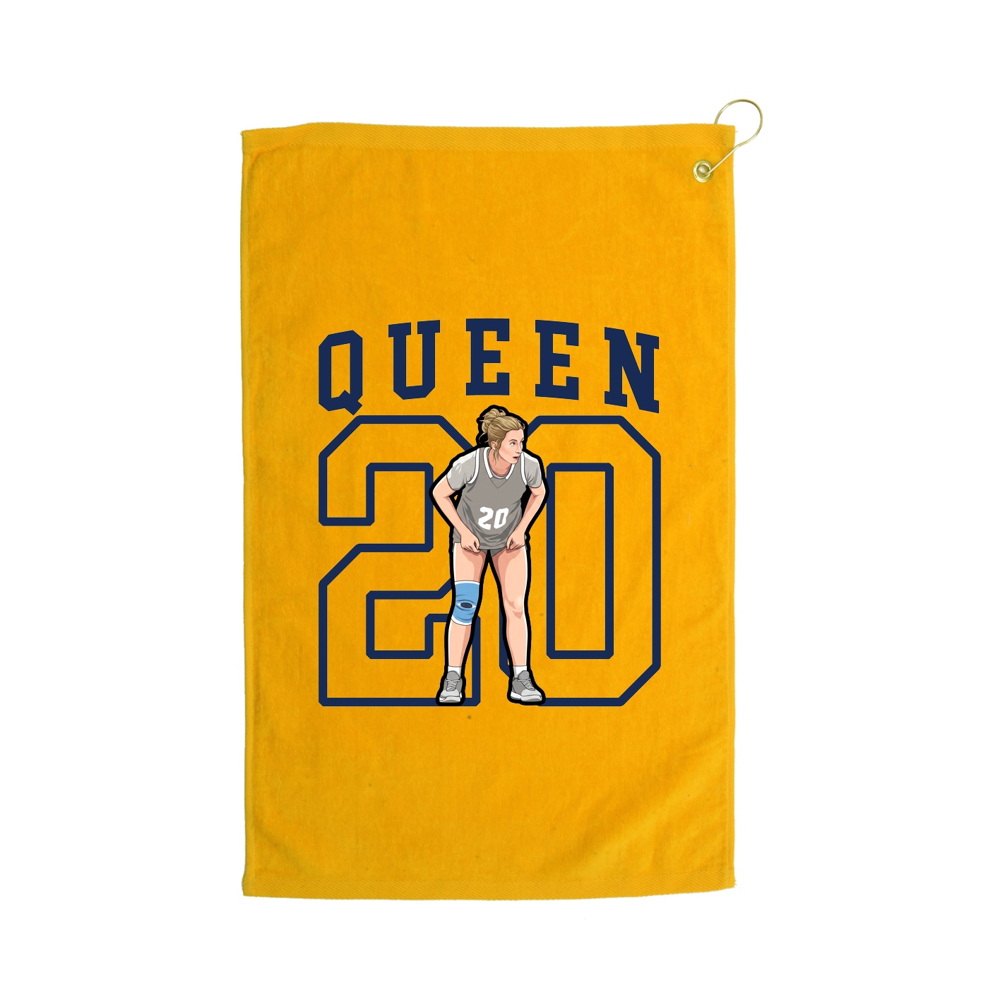 Golf Towel — Shirsey in Gold
