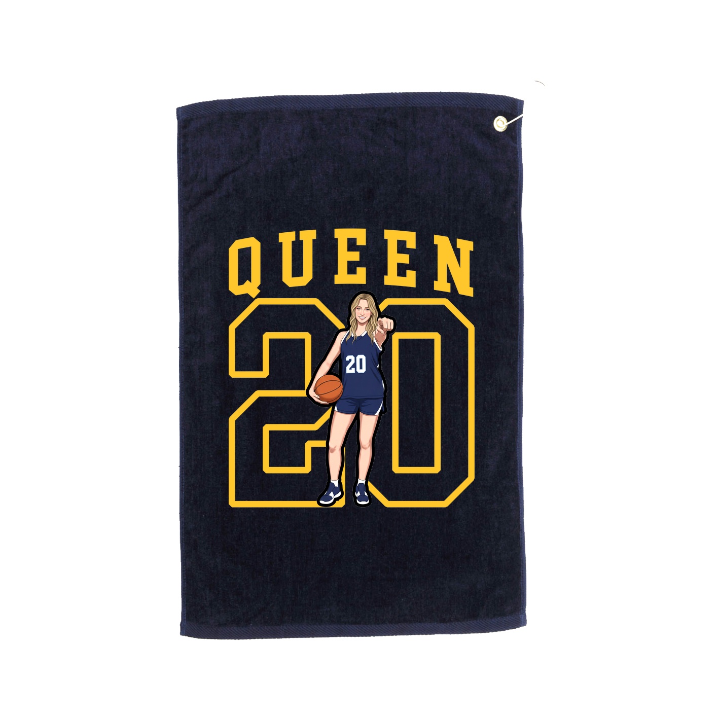 Golf Towel — Shirsey in Navy