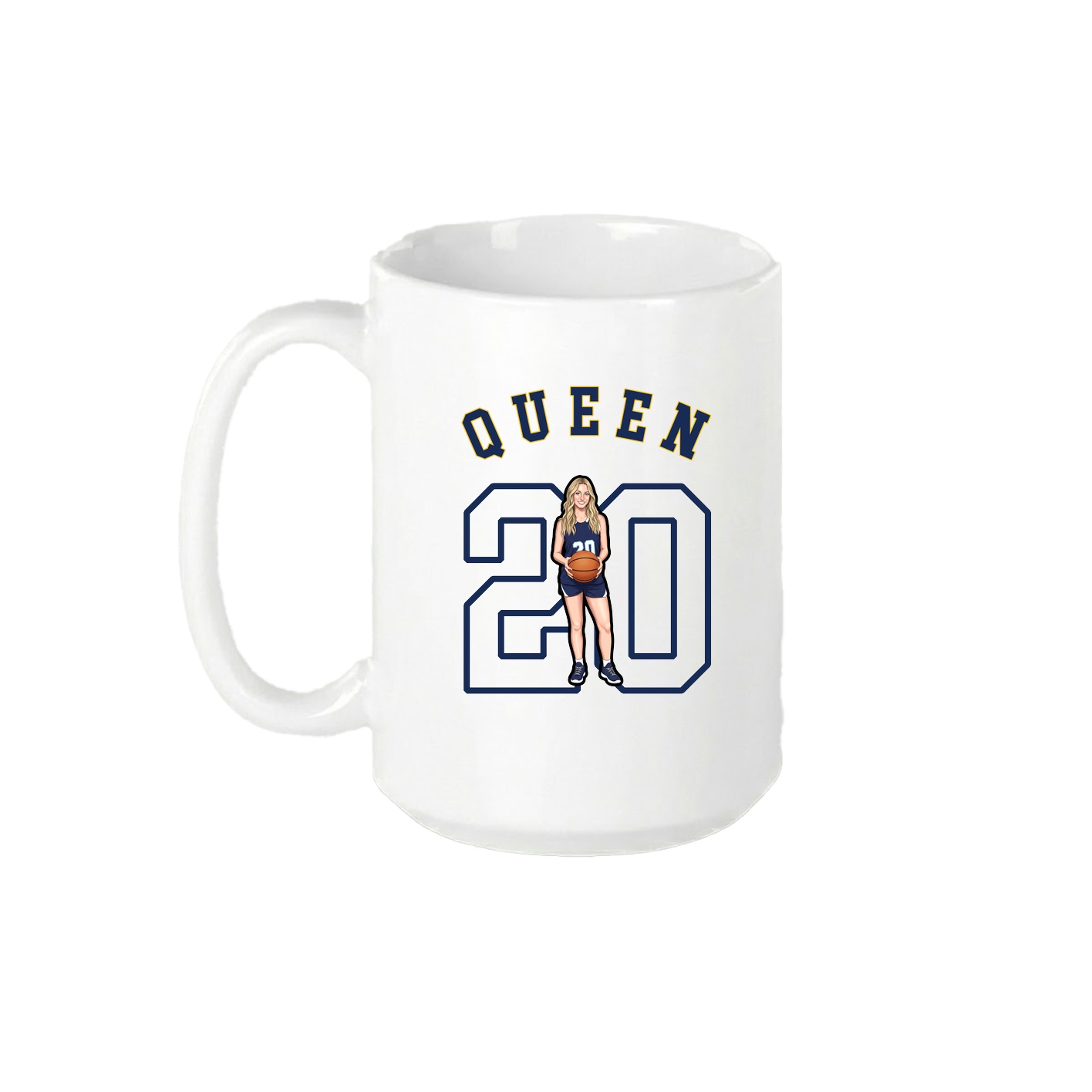 15oz Coffee Mug — Shirsey Arch in White