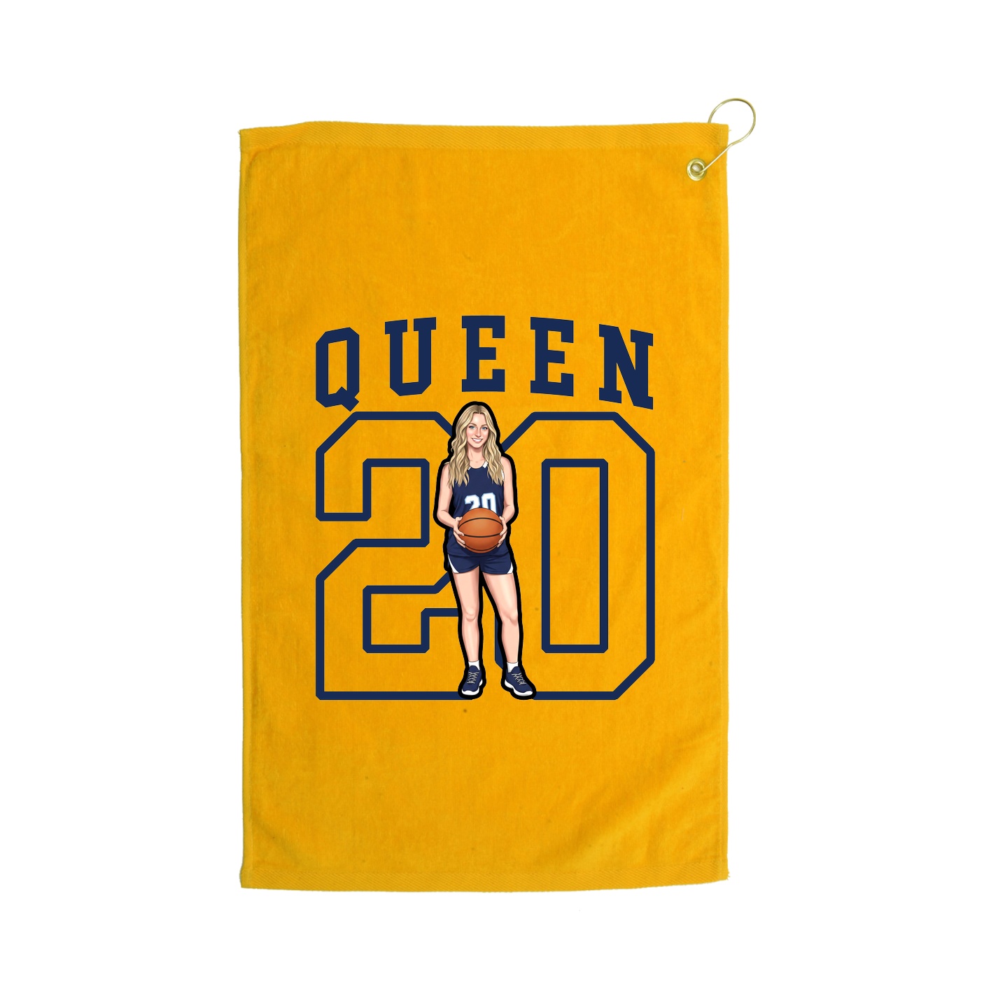 Terry Velour Golf Towel