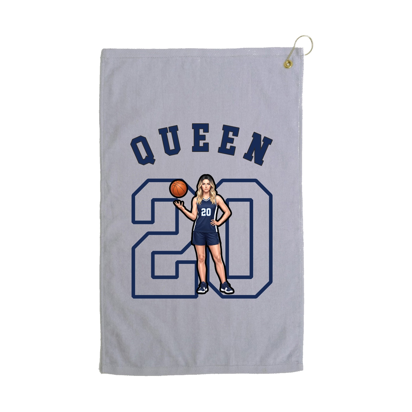Golf Towel — Shirsey Arch in Grey