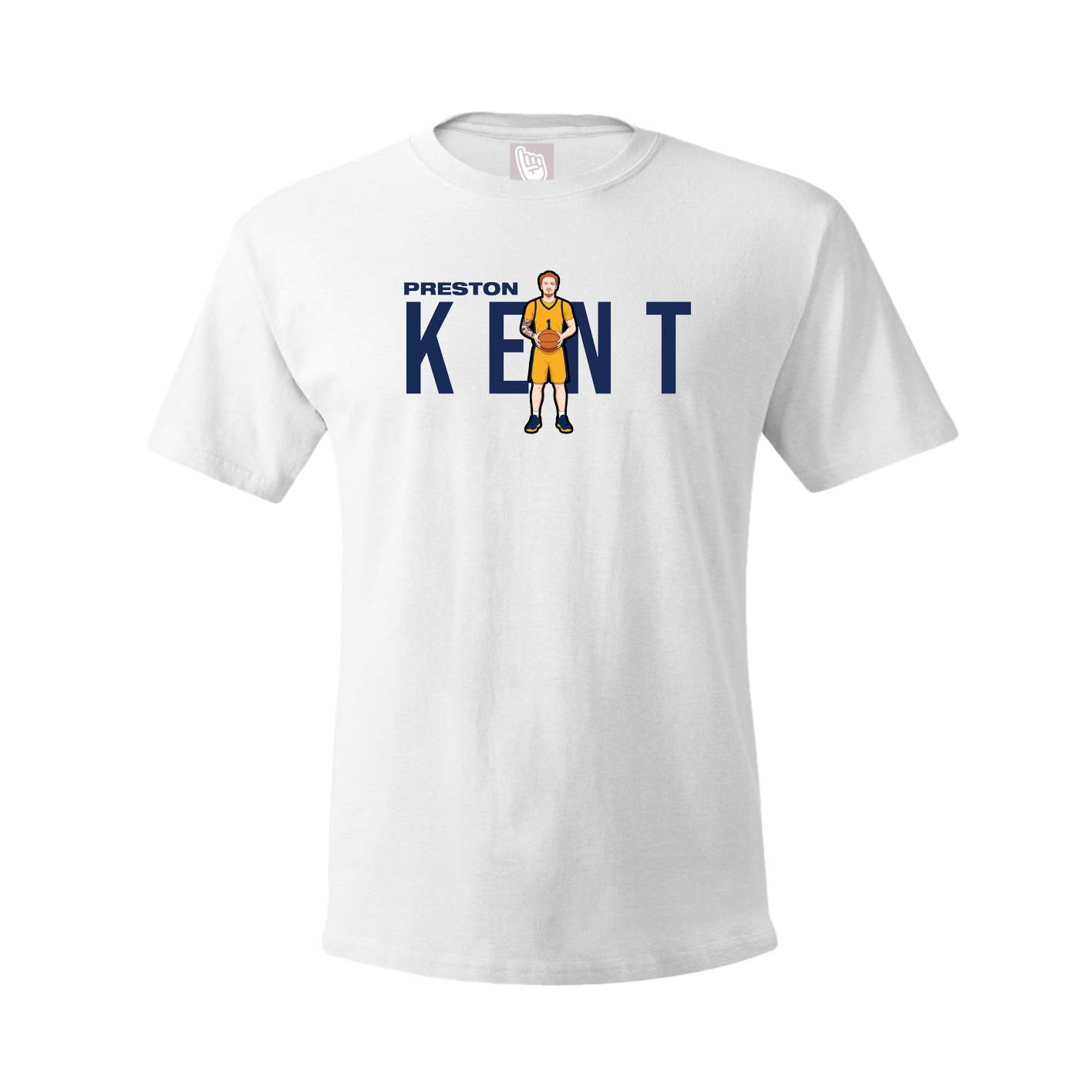 Youth Tee — Player Name in White