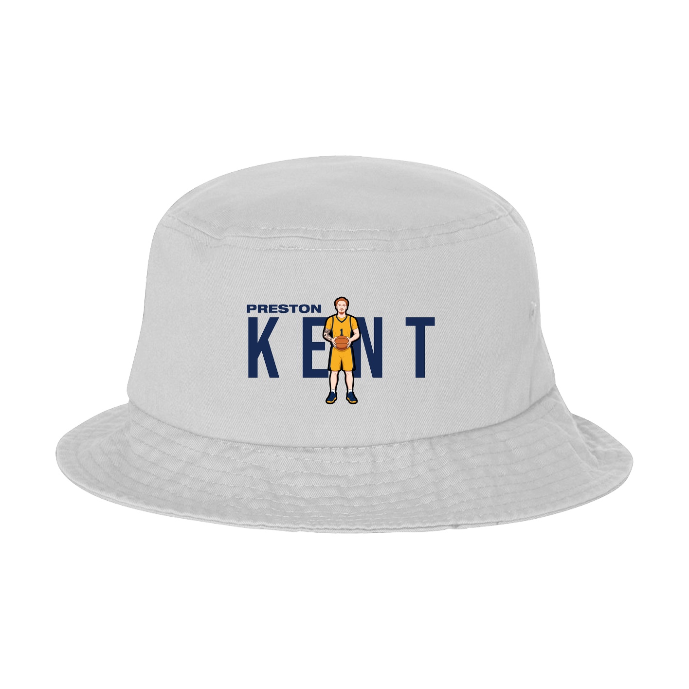 Bucket Cap — Player Name in White