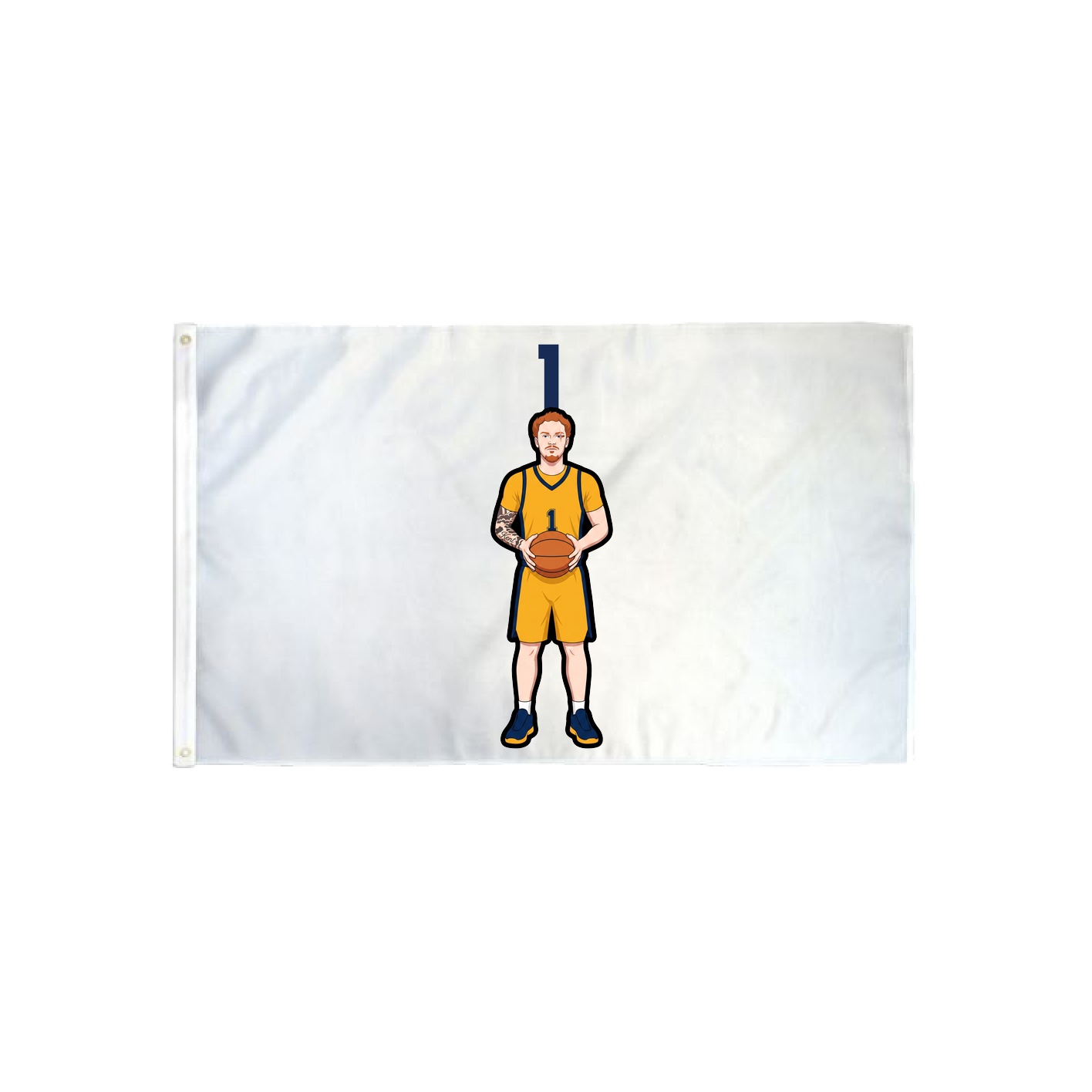 3x5 Flag — Number Top in Classic