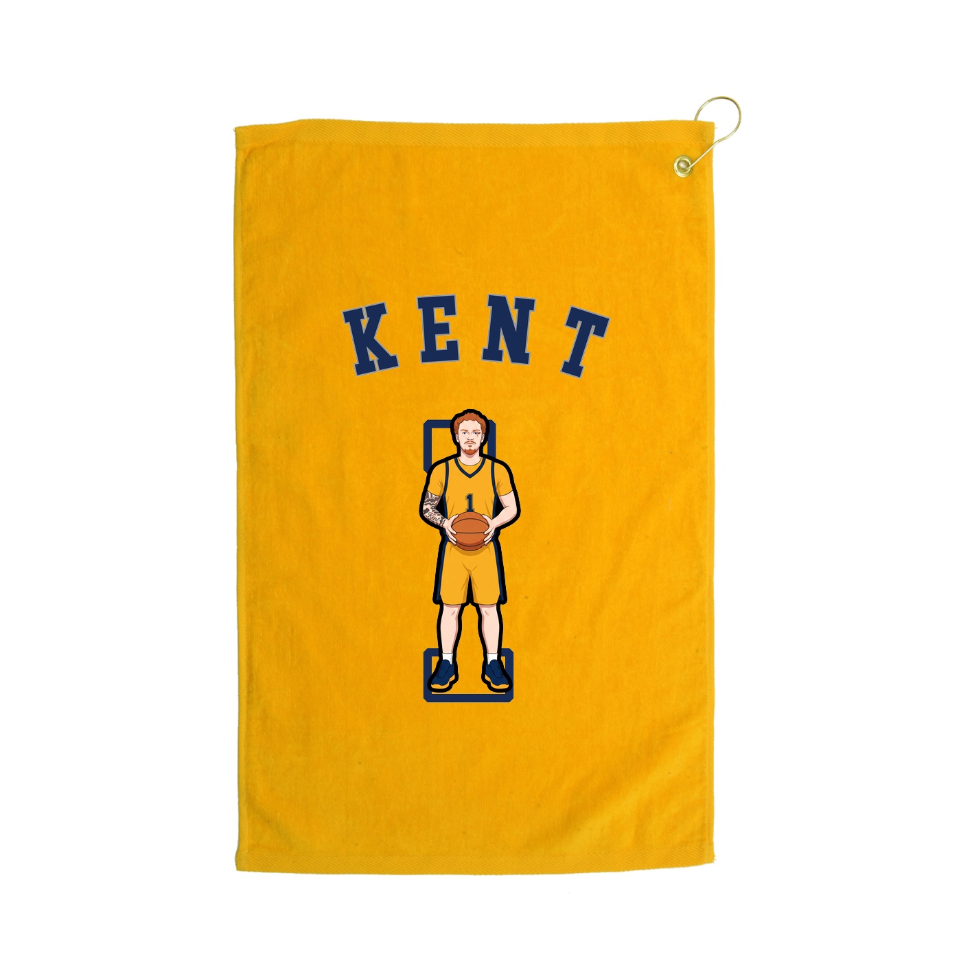Golf Towel — Shirsey Arch in Gold