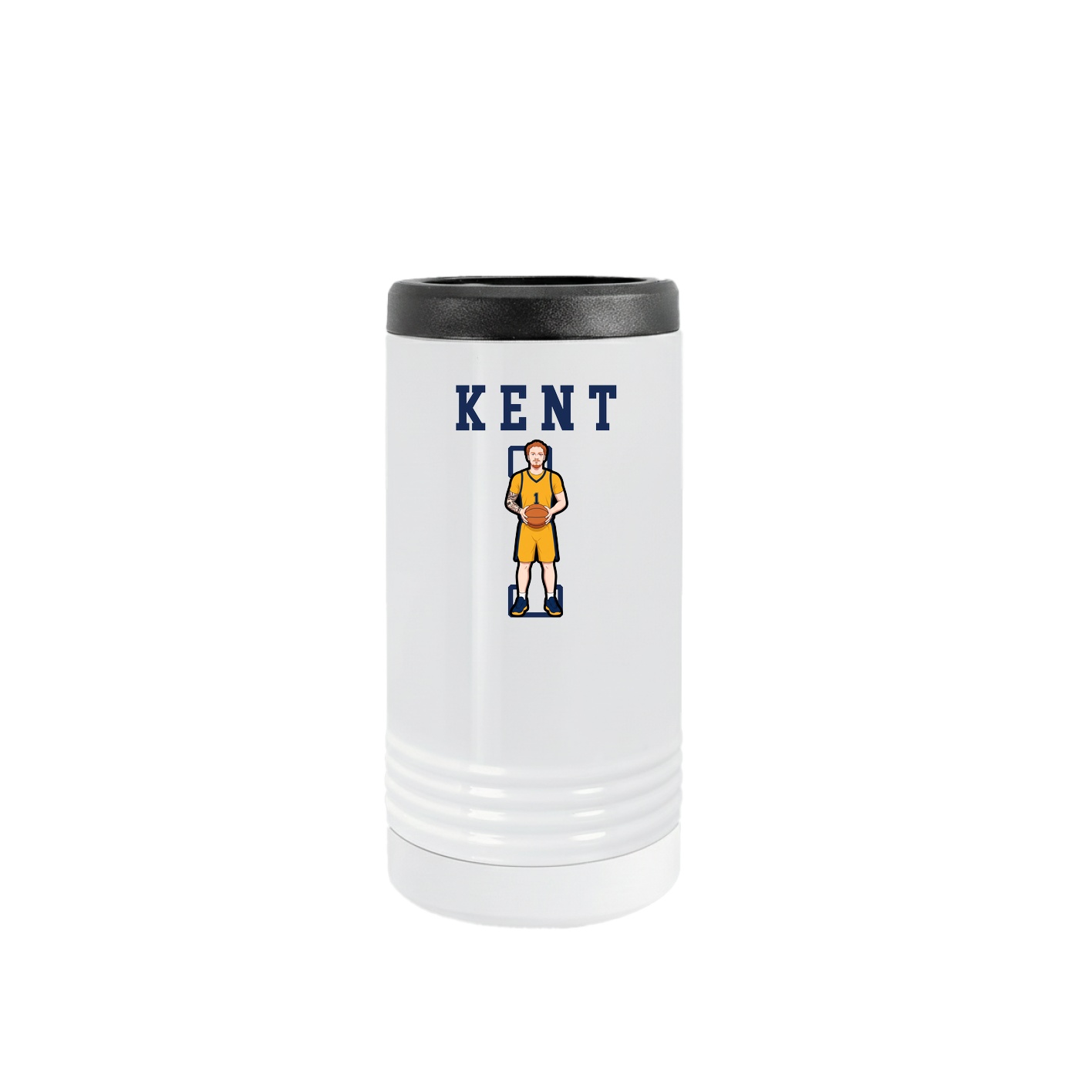 Slim Beverage Holder — Shirsey in White