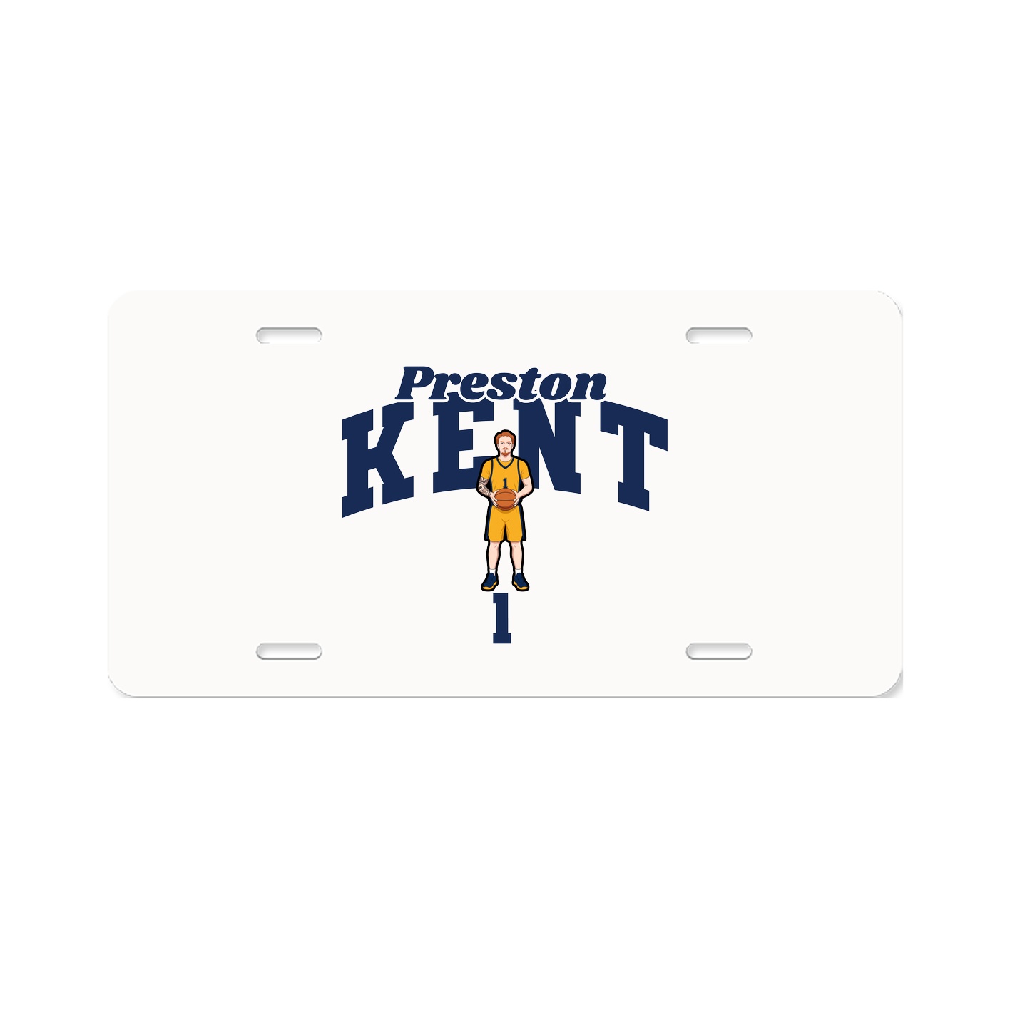 License Plate — Signature Arch in Classic