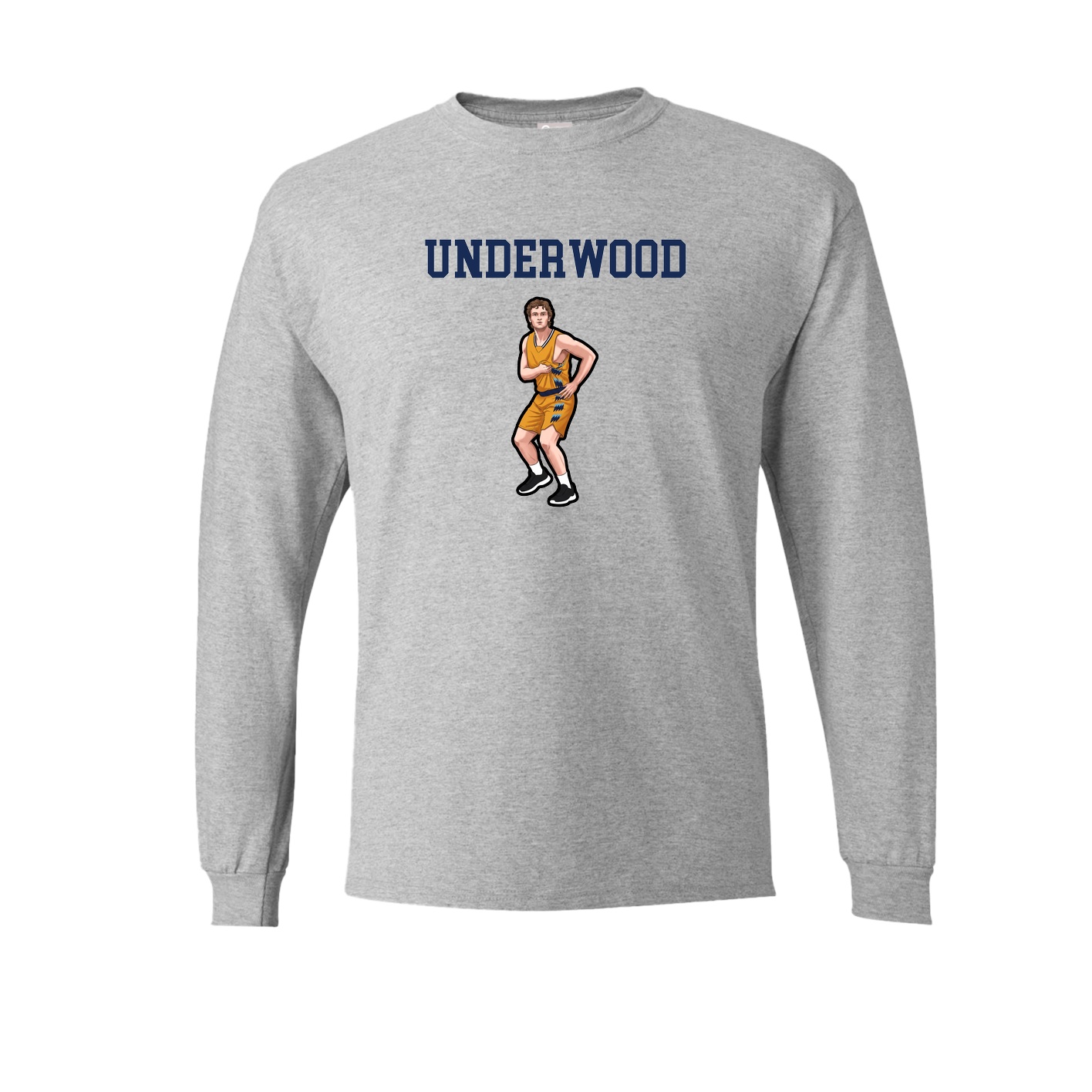 Long Sleeve Tee — Shirsey in Grey