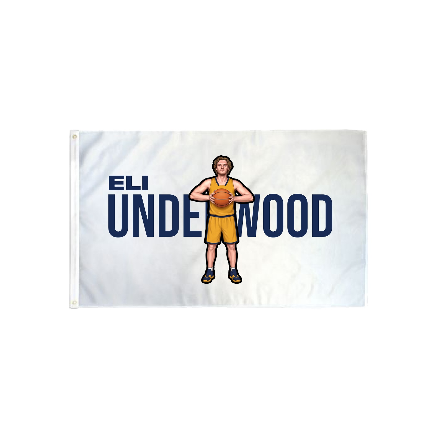 3x5 Flag — Player Name in Classic