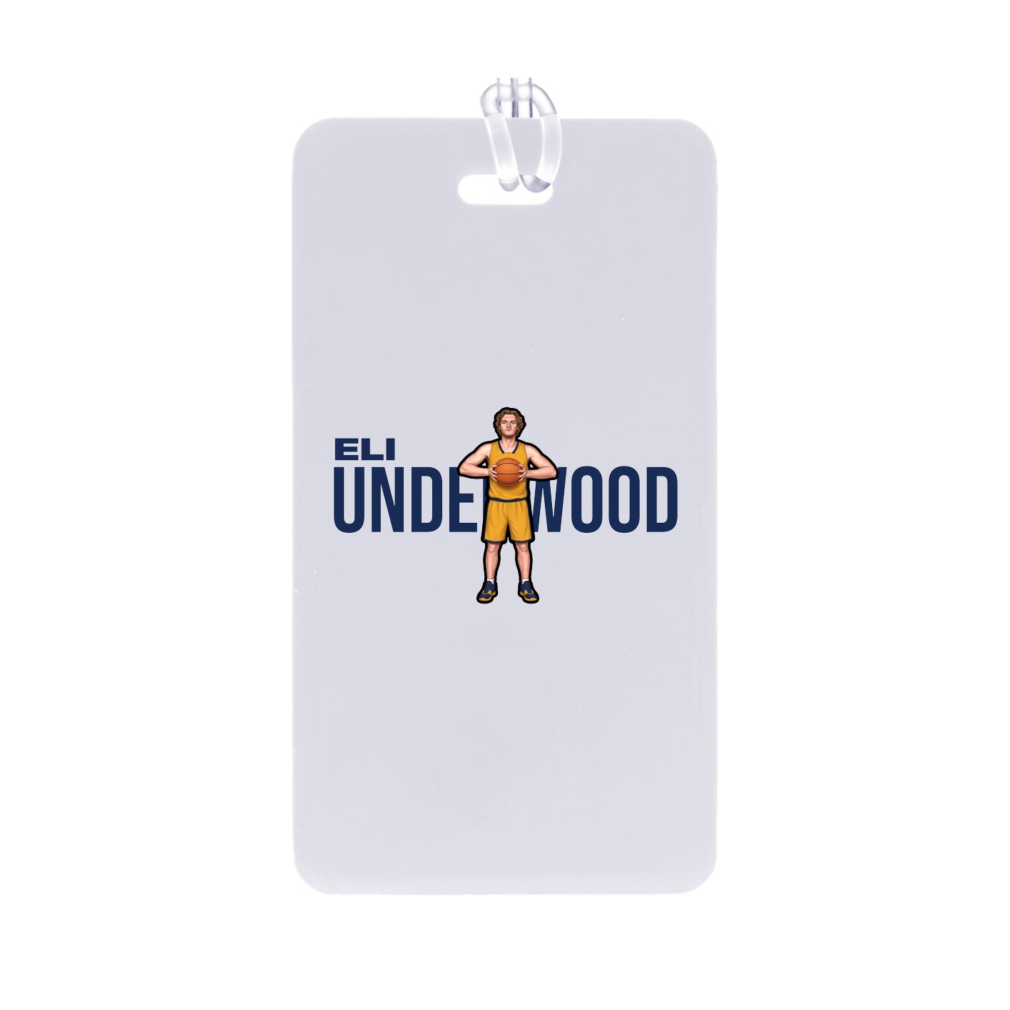 Bag Tag — Player Name in Classic