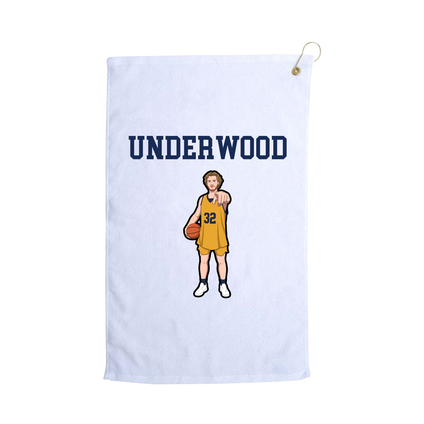Golf Towel — Shirsey in White