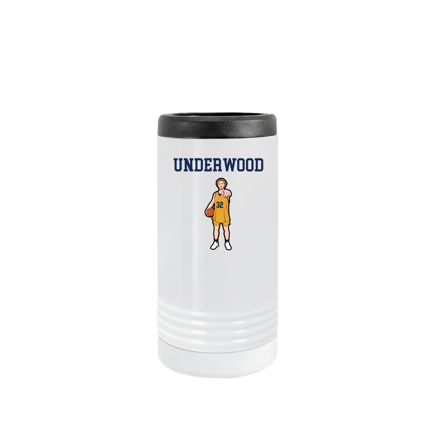 Slim Beverage Holder — Shirsey in White