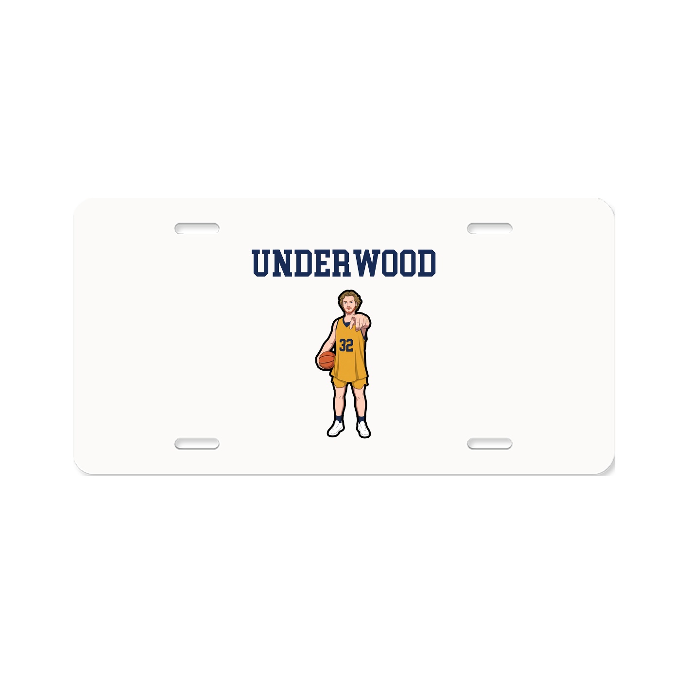 License Plate — Shirsey in Classic
