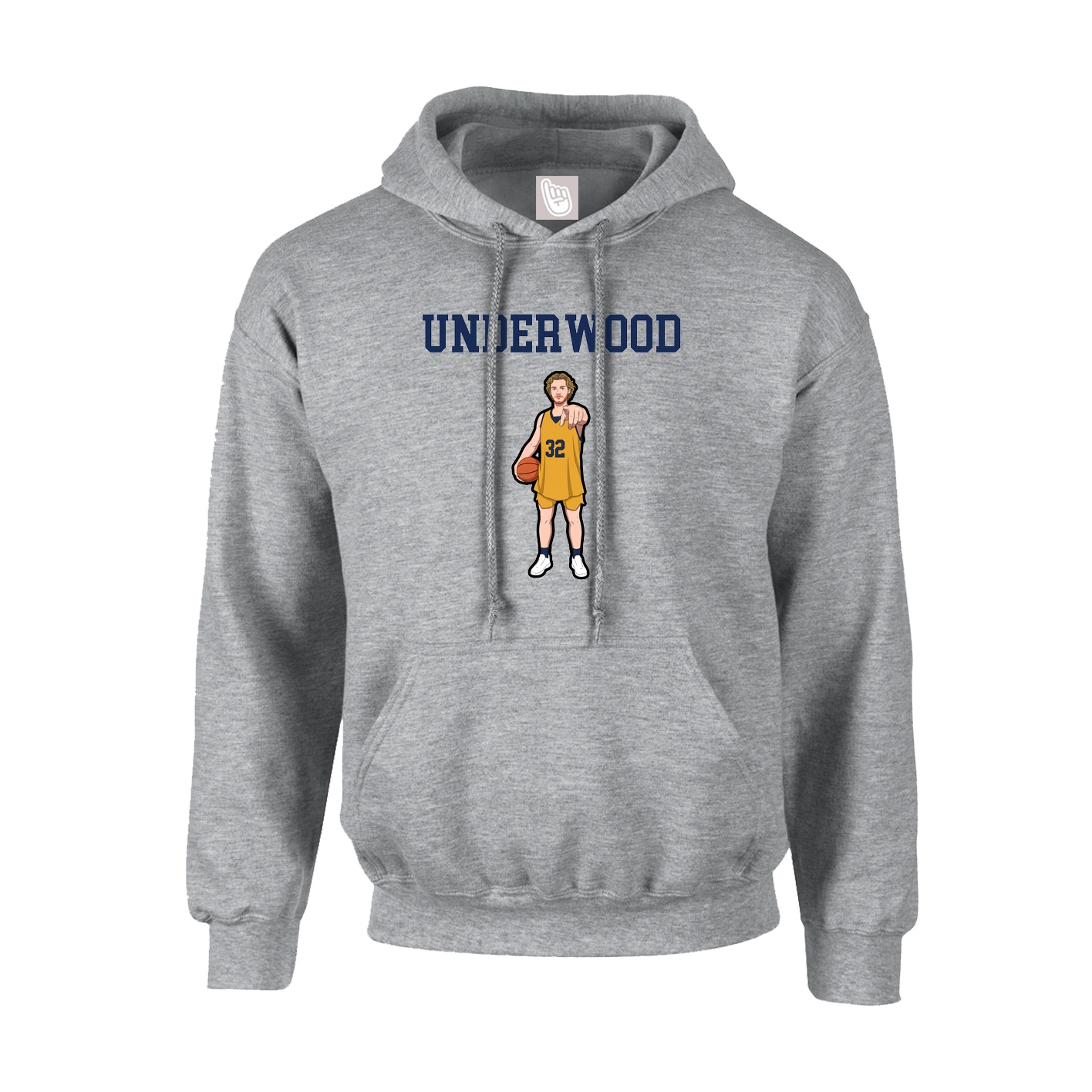 Youth Hoodie — Shirsey in Grey