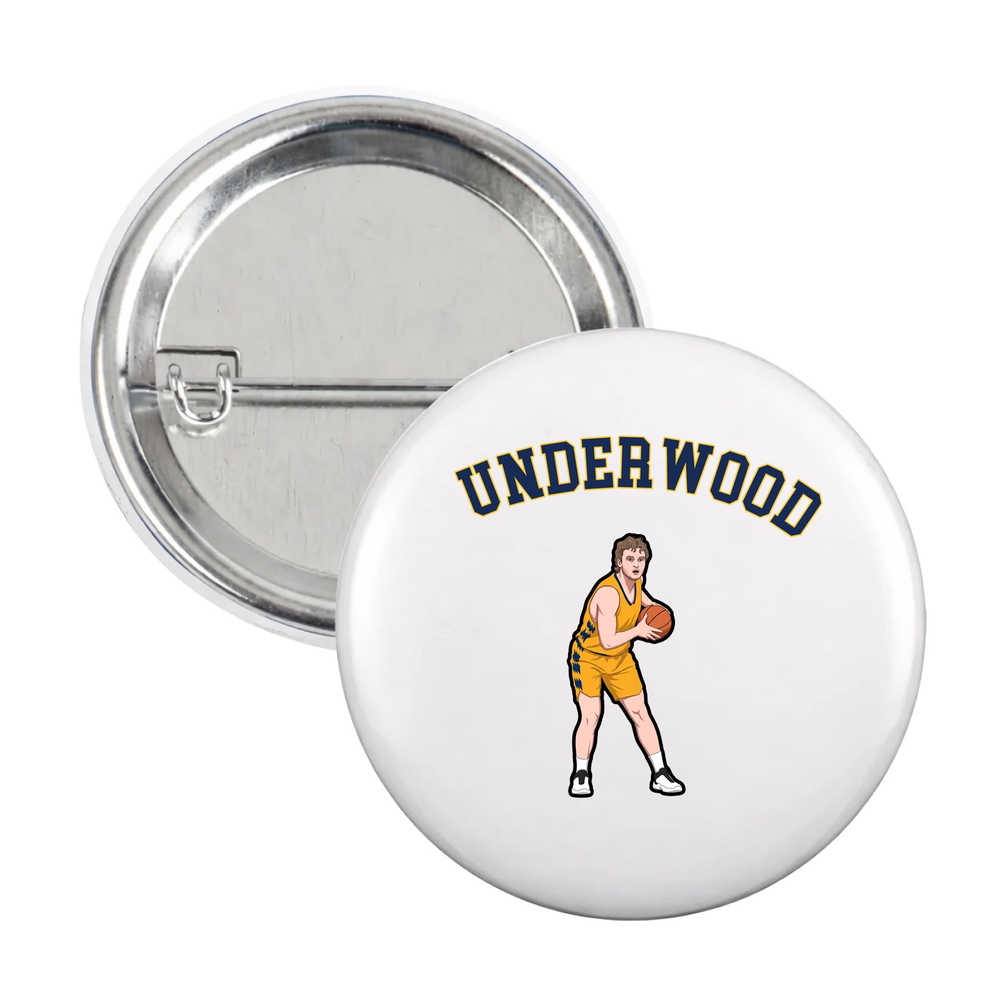 Game Day Button — Shirsey Arch in White
