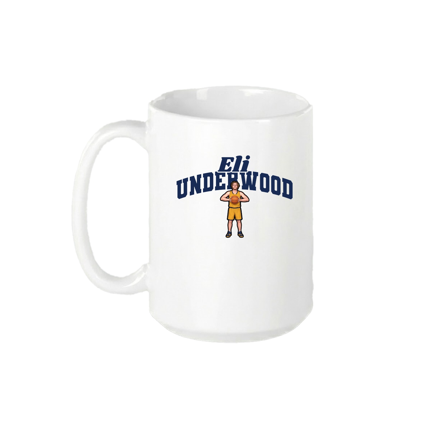 15oz Coffee Mug — Signature Arch in White