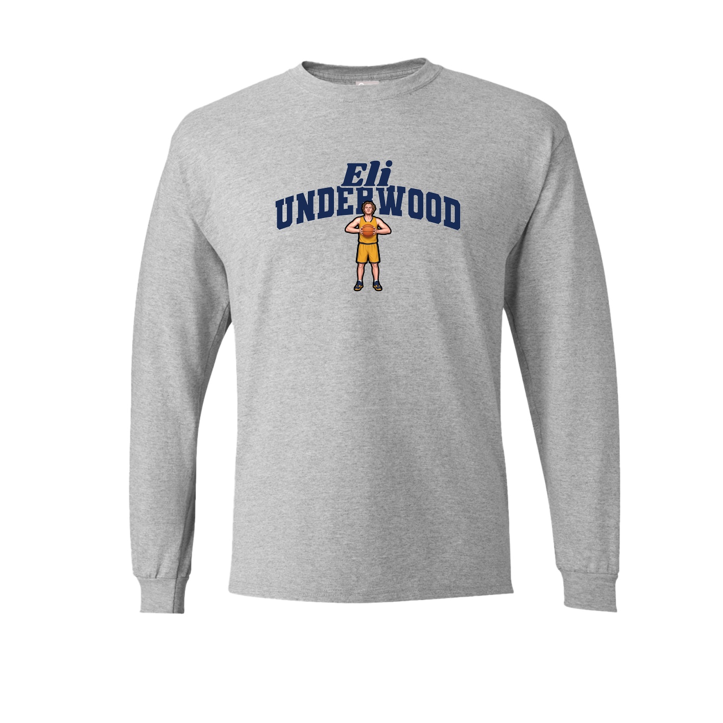 Long Sleeve Tee — Signature Arch in Grey