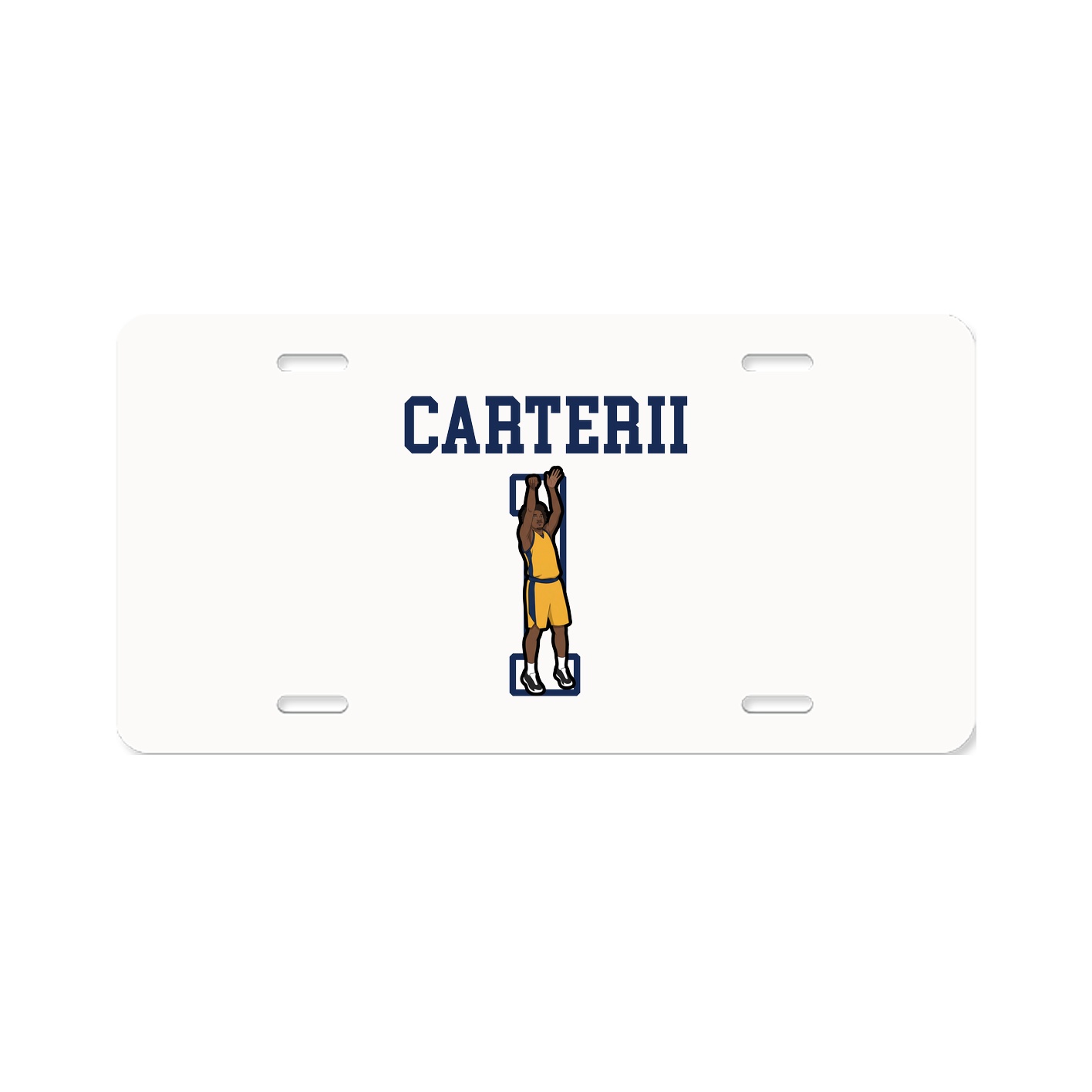 License Plate — Shirsey in Classic