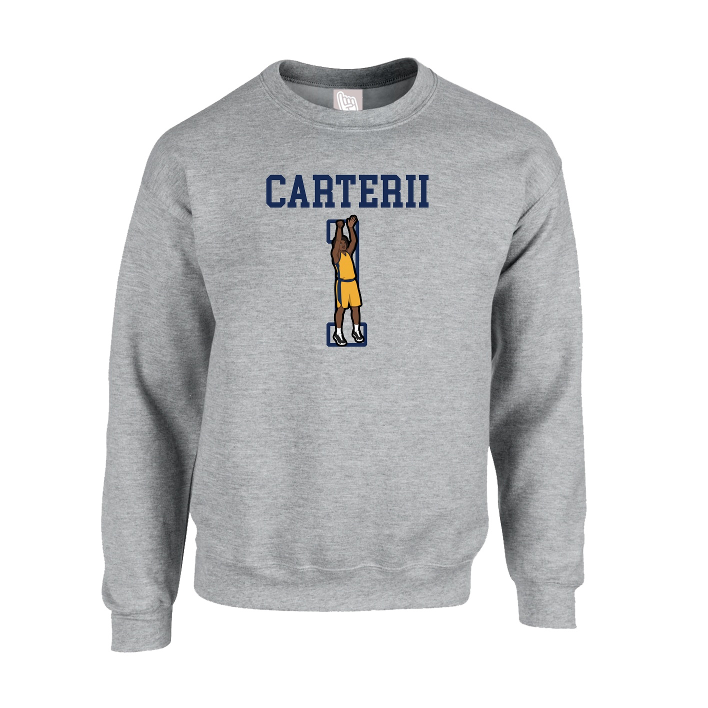 Fleece Crew — Shirsey in Grey