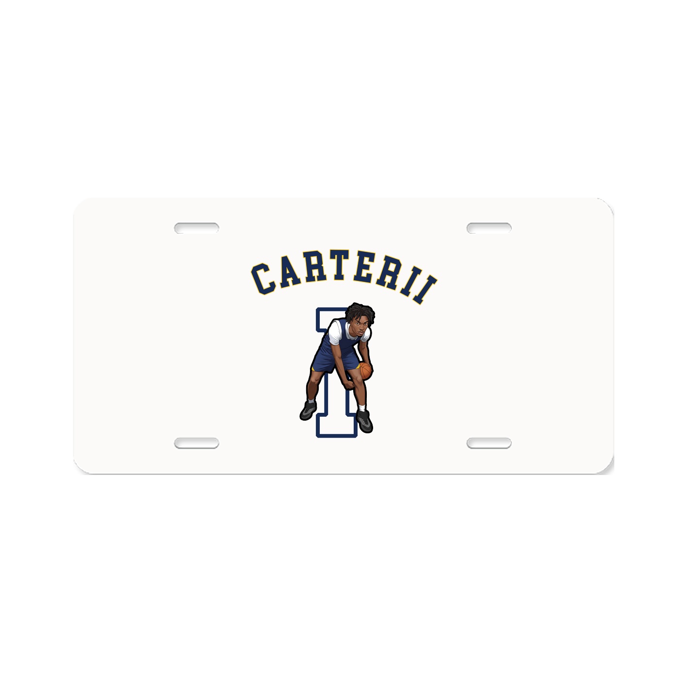License Plate — Shirsey Arch in Classic