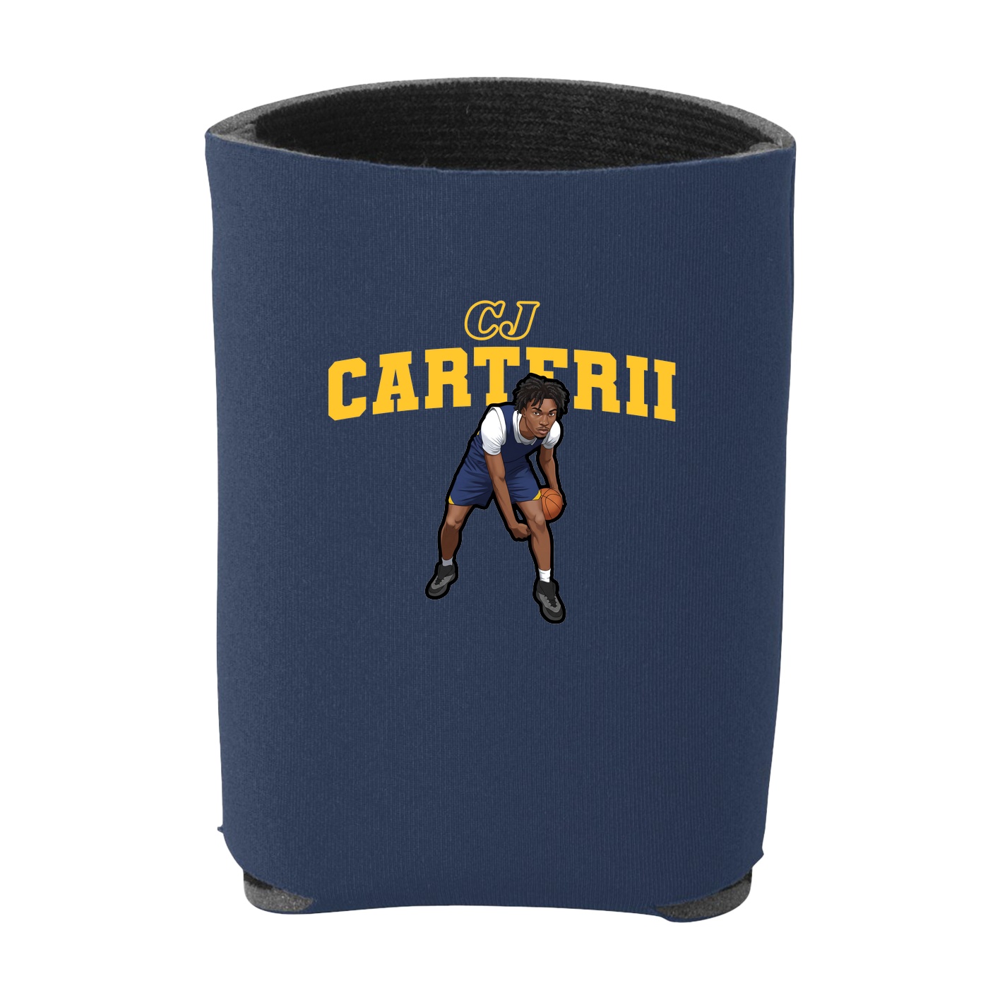 Can Holder — Name Arch in Navy