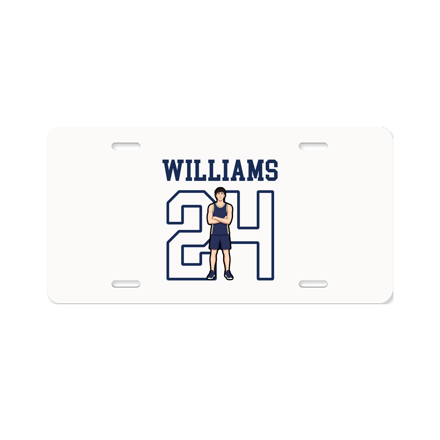 License Plate — Shirsey in Classic