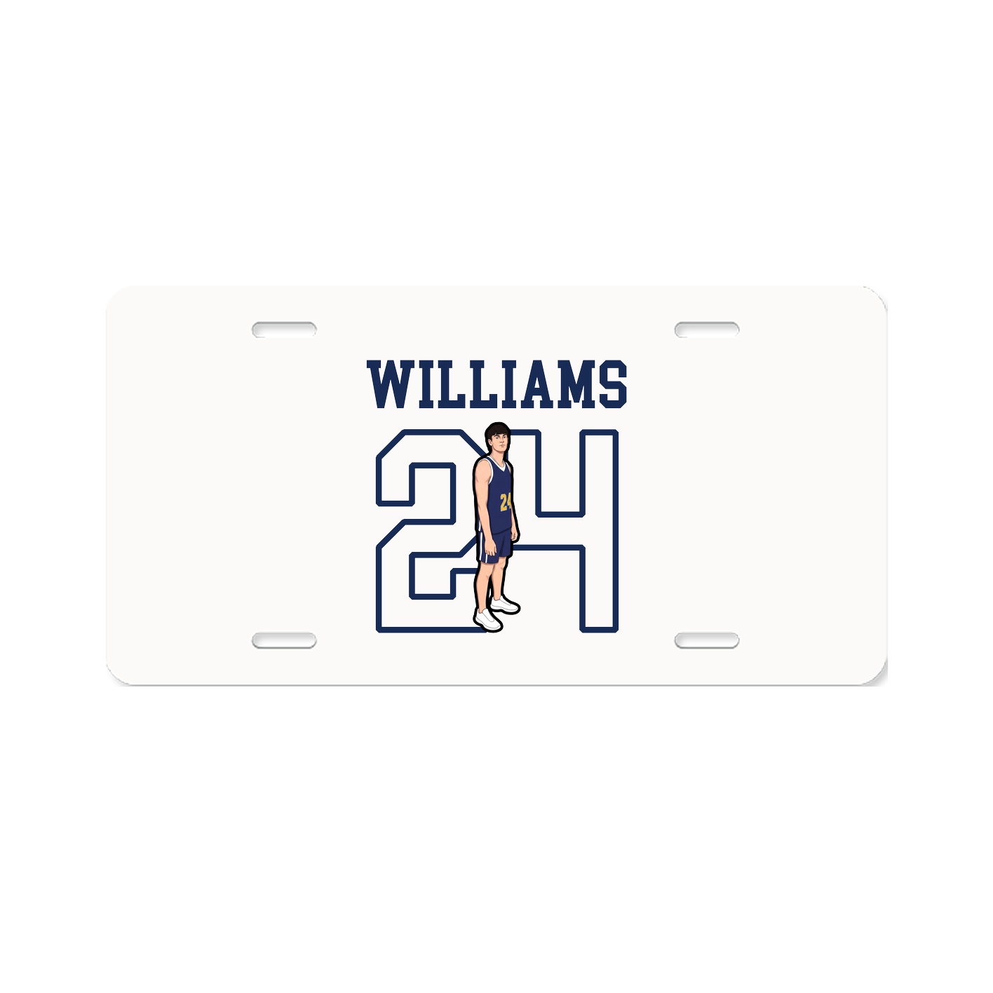 License Plate — Shirsey in Classic