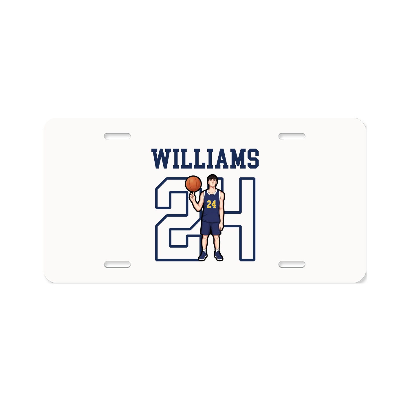 License Plate — Shirsey in Classic
