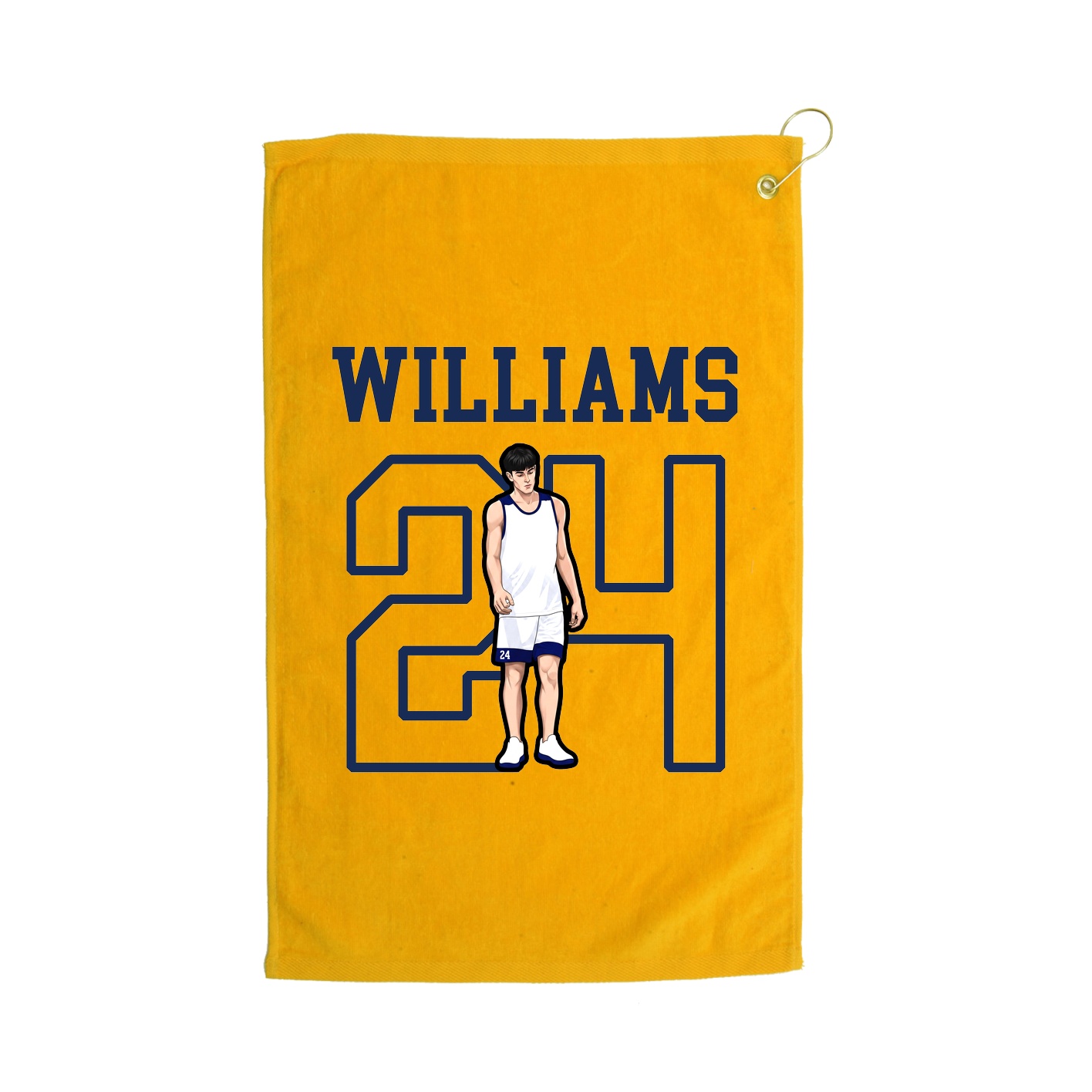 Golf Towel — Shirsey in Gold