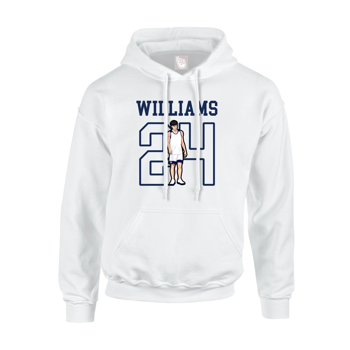 Youth Hoodie — Shirsey in White