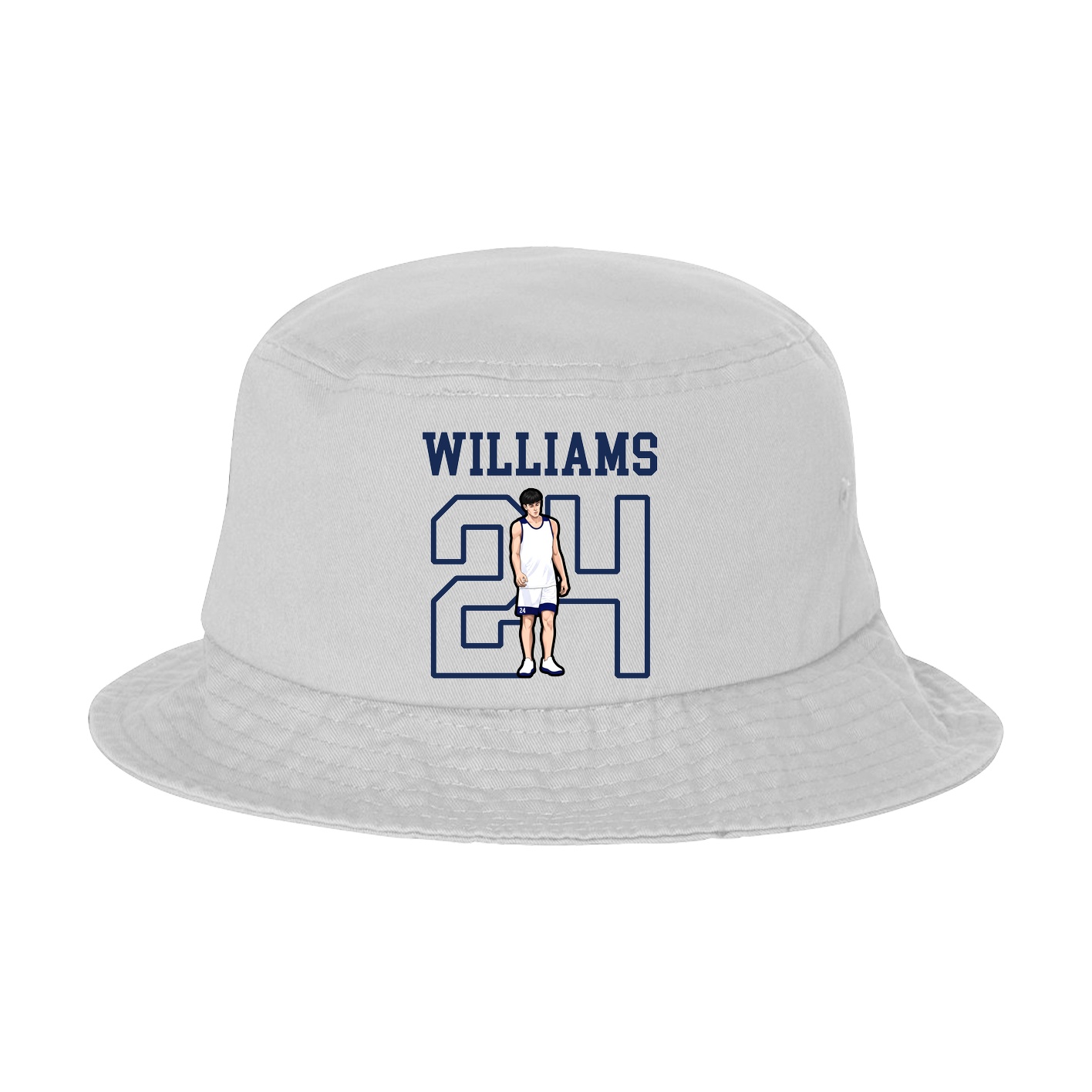 Bucket Cap — Shirsey in White