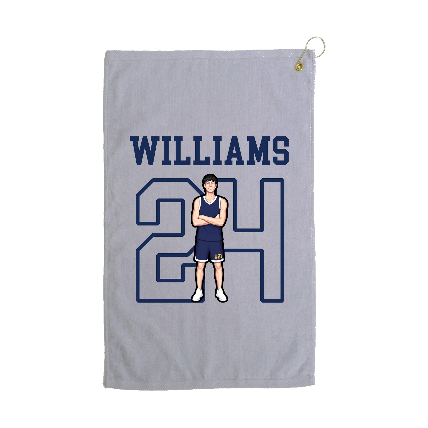Golf Towel — Shirsey in Grey