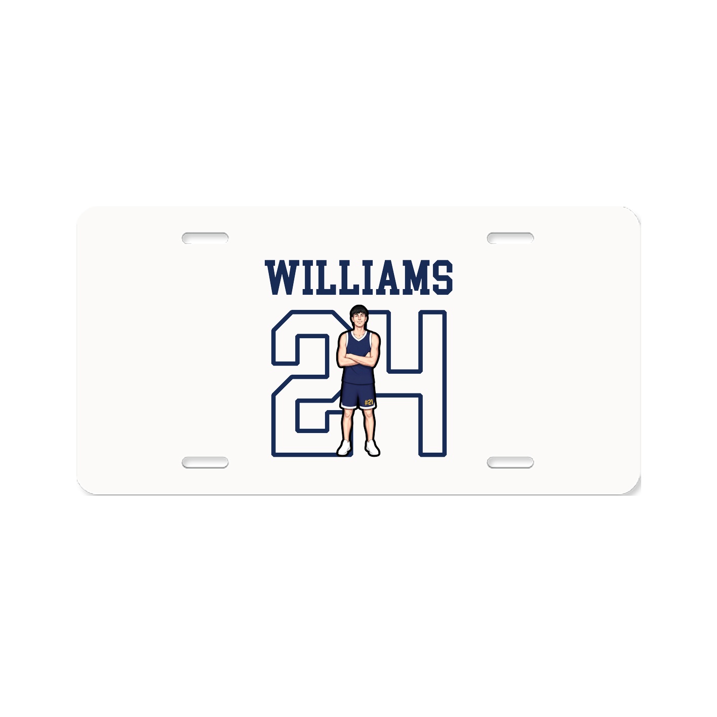 License Plate — Shirsey in Classic