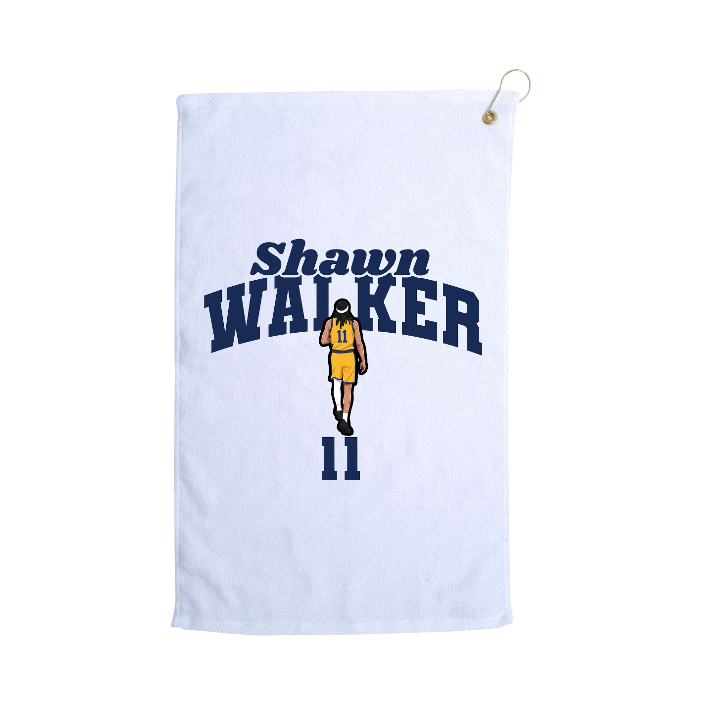 Golf Towel — Signature Arch in White