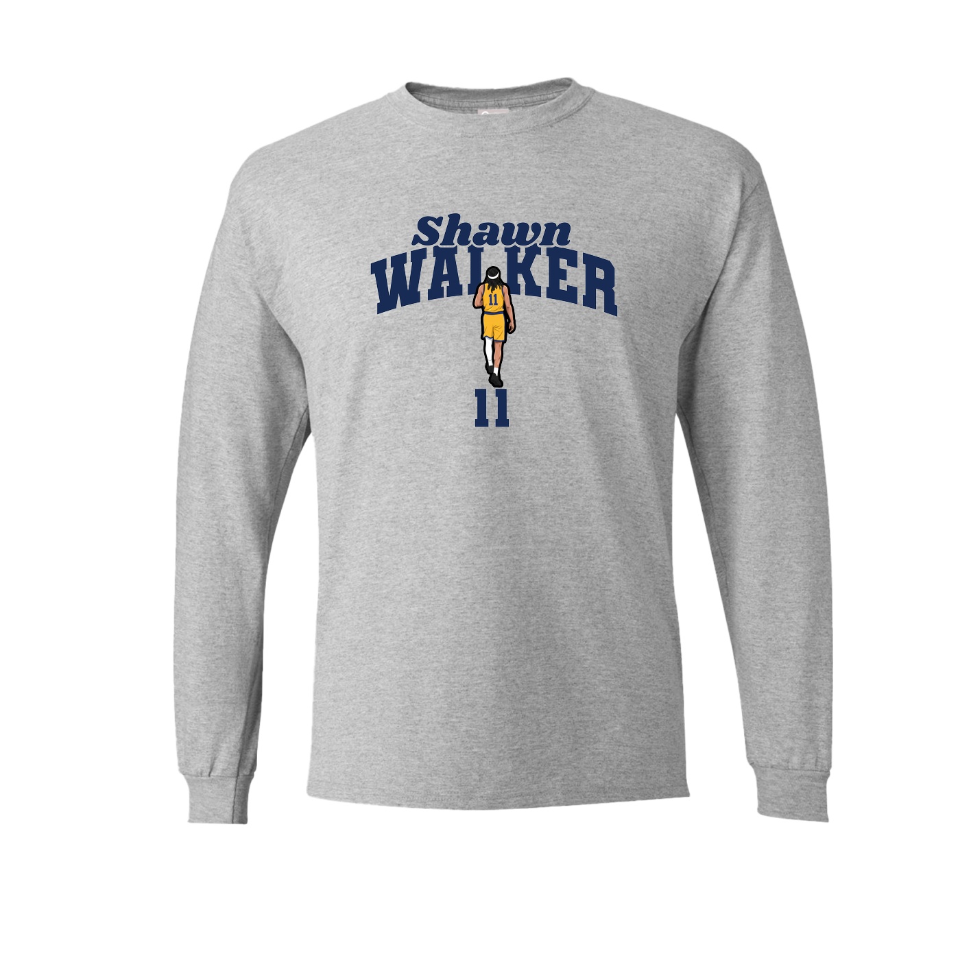 Long Sleeve Tee — Signature Arch in Grey