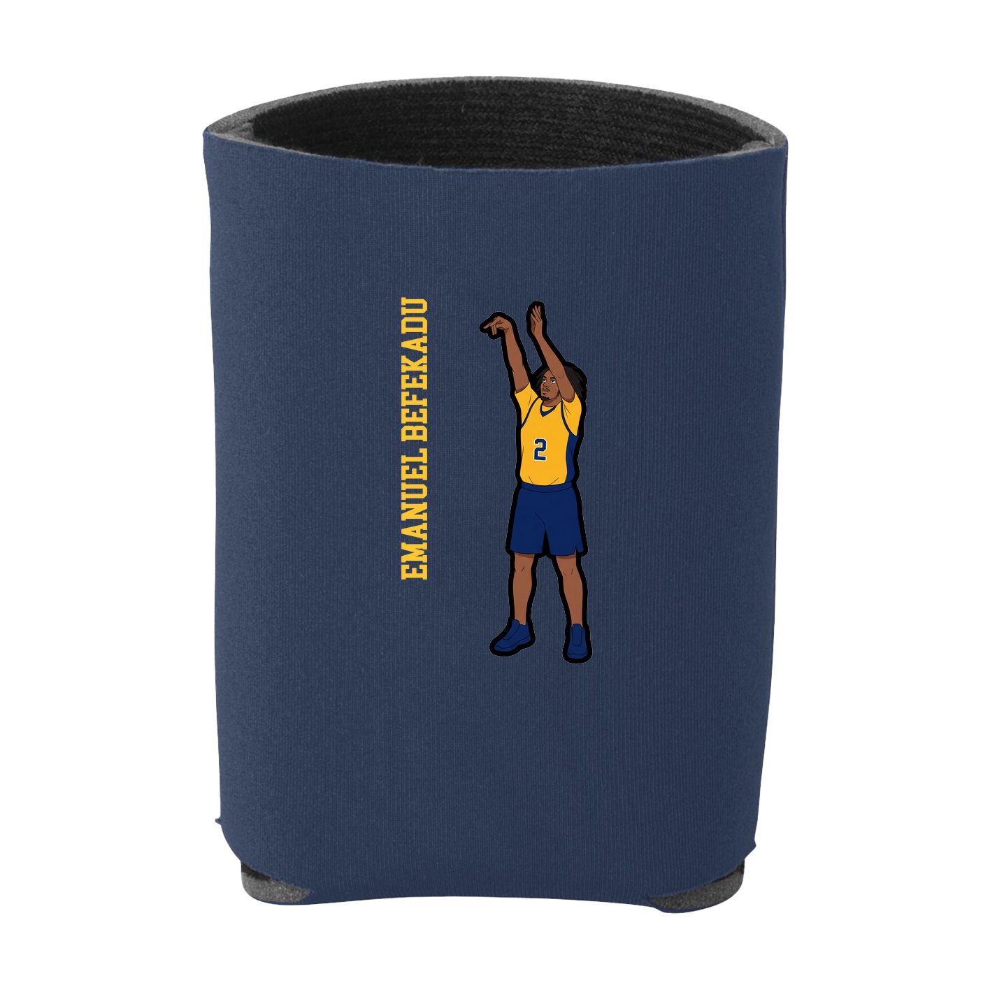 Can Holder — Name Vertical in Navy